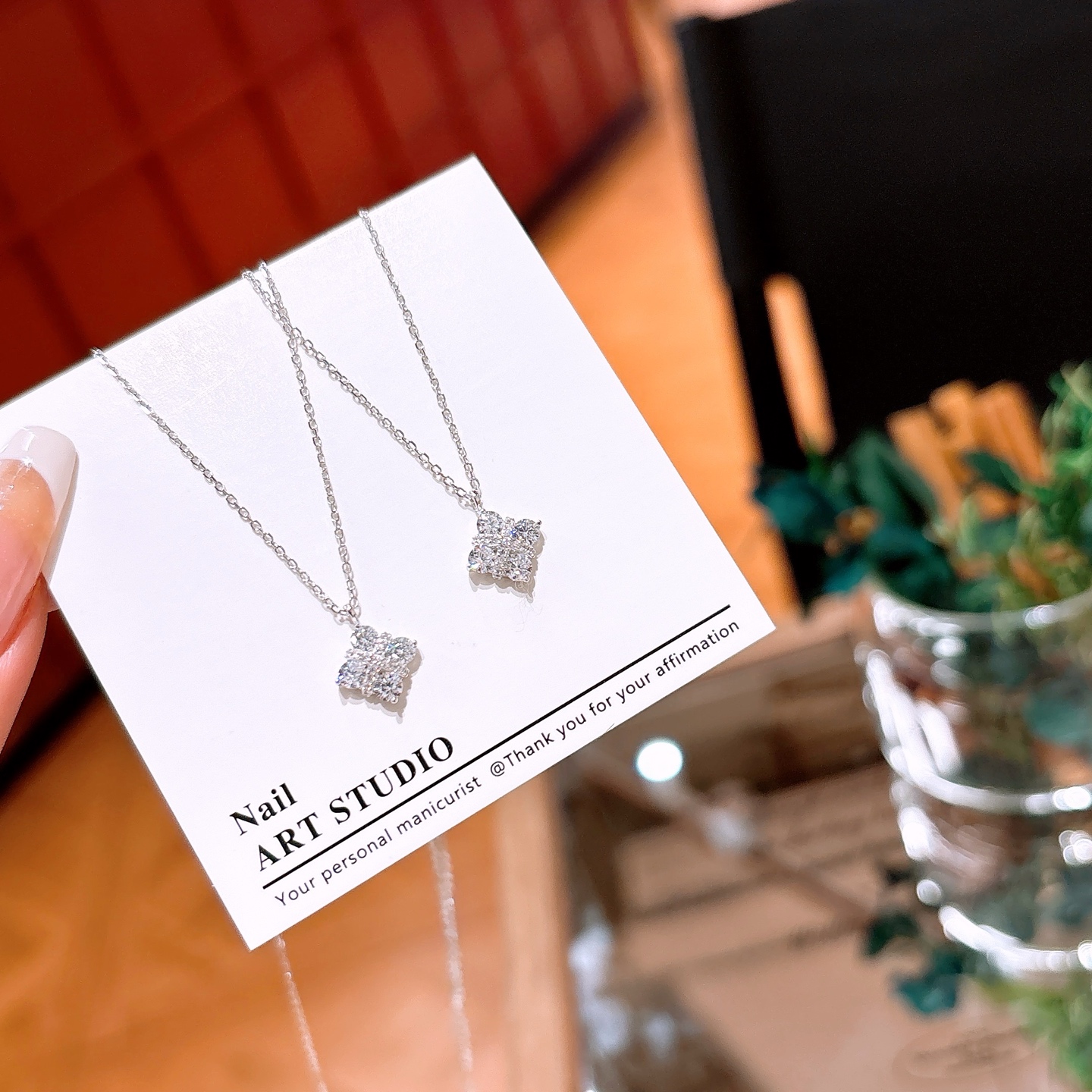 Hypoallergenic Silver Necklace Dainty Travel Silver