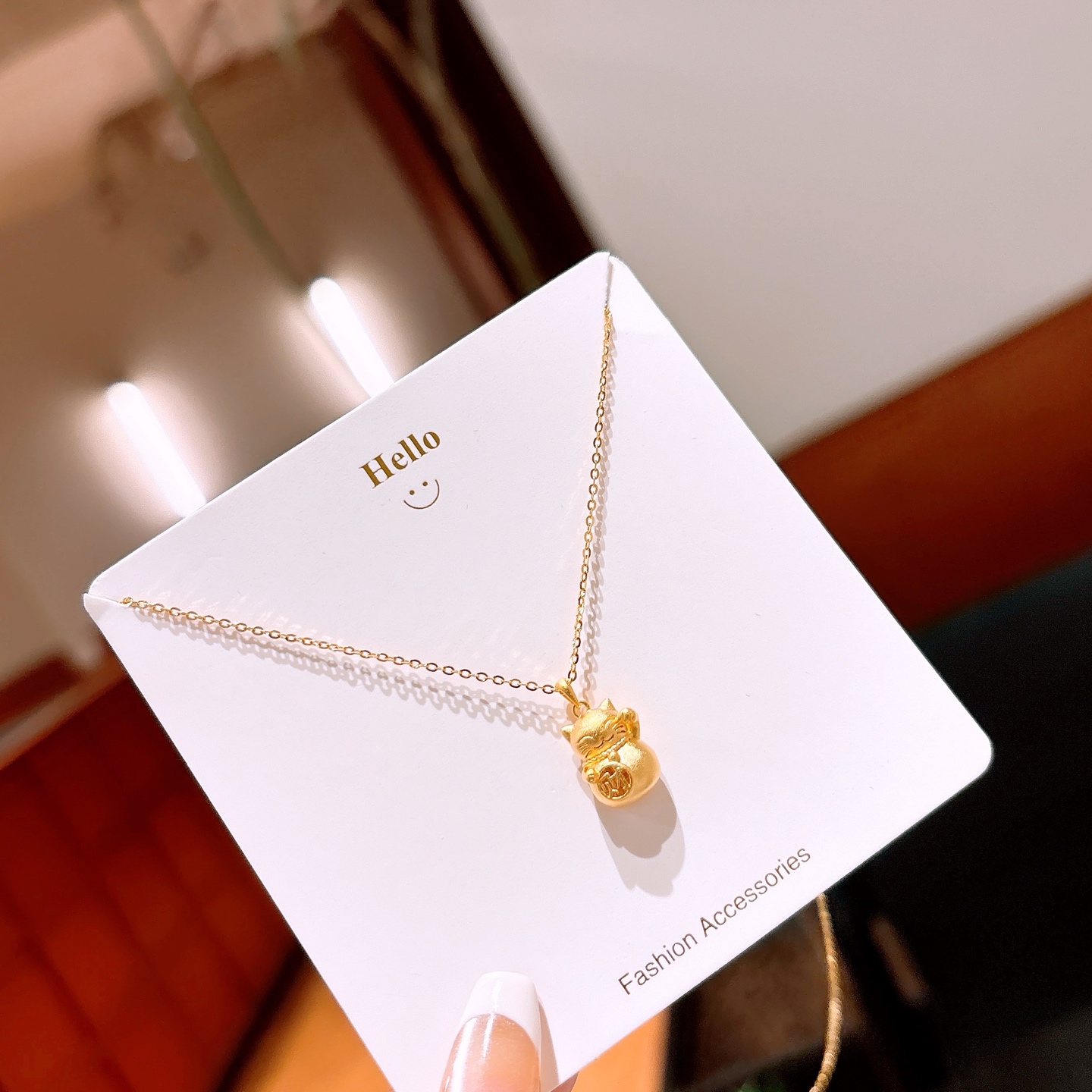 Fine Silver Necklace French Office Silver