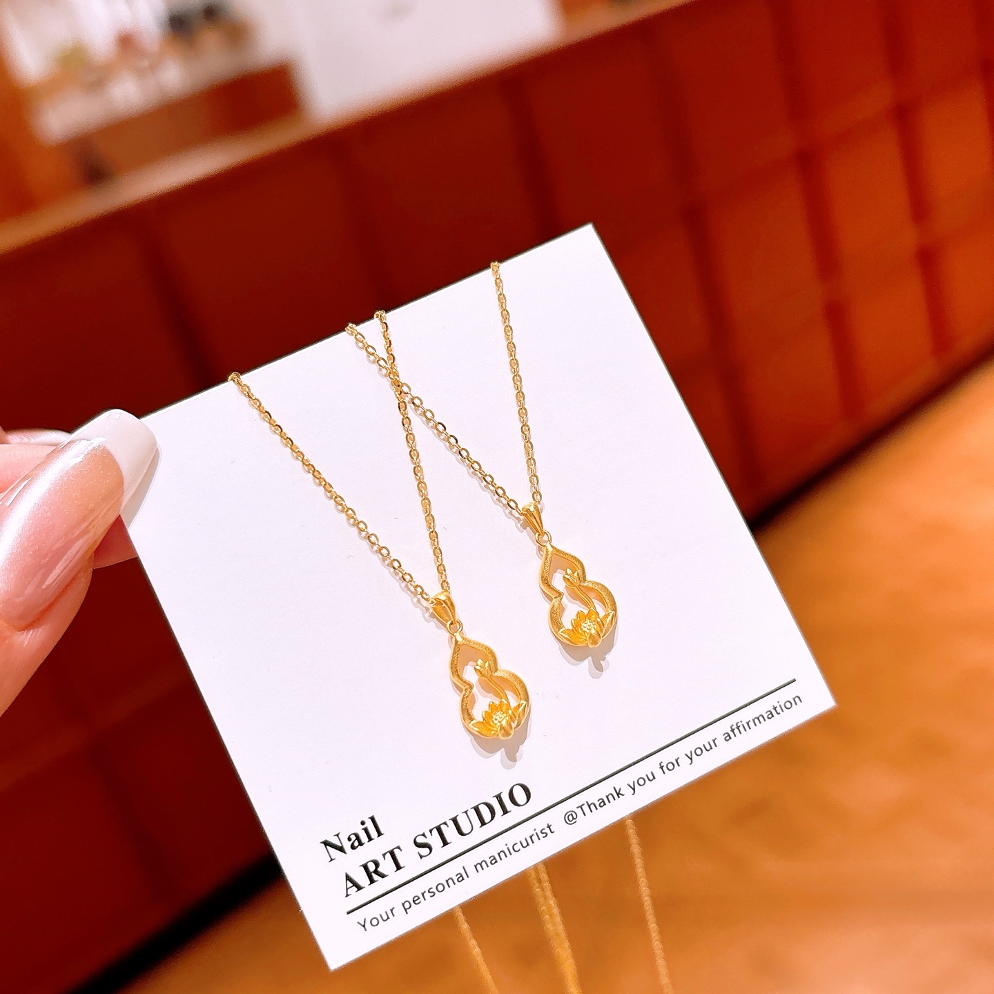 さわやか系低アレルギー銀ネックレスゴールド 先生の日