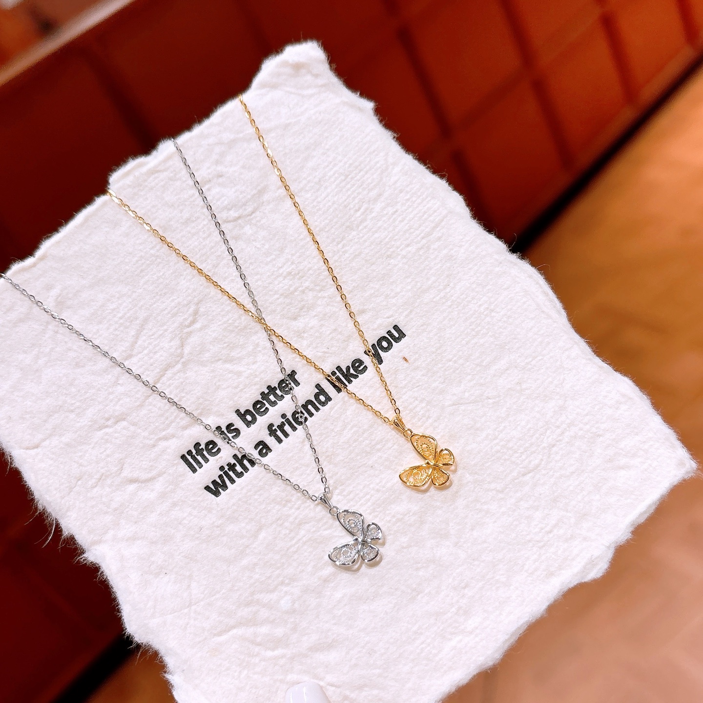 優しい高品質シルバーネックレスシルバー 年次パーティー