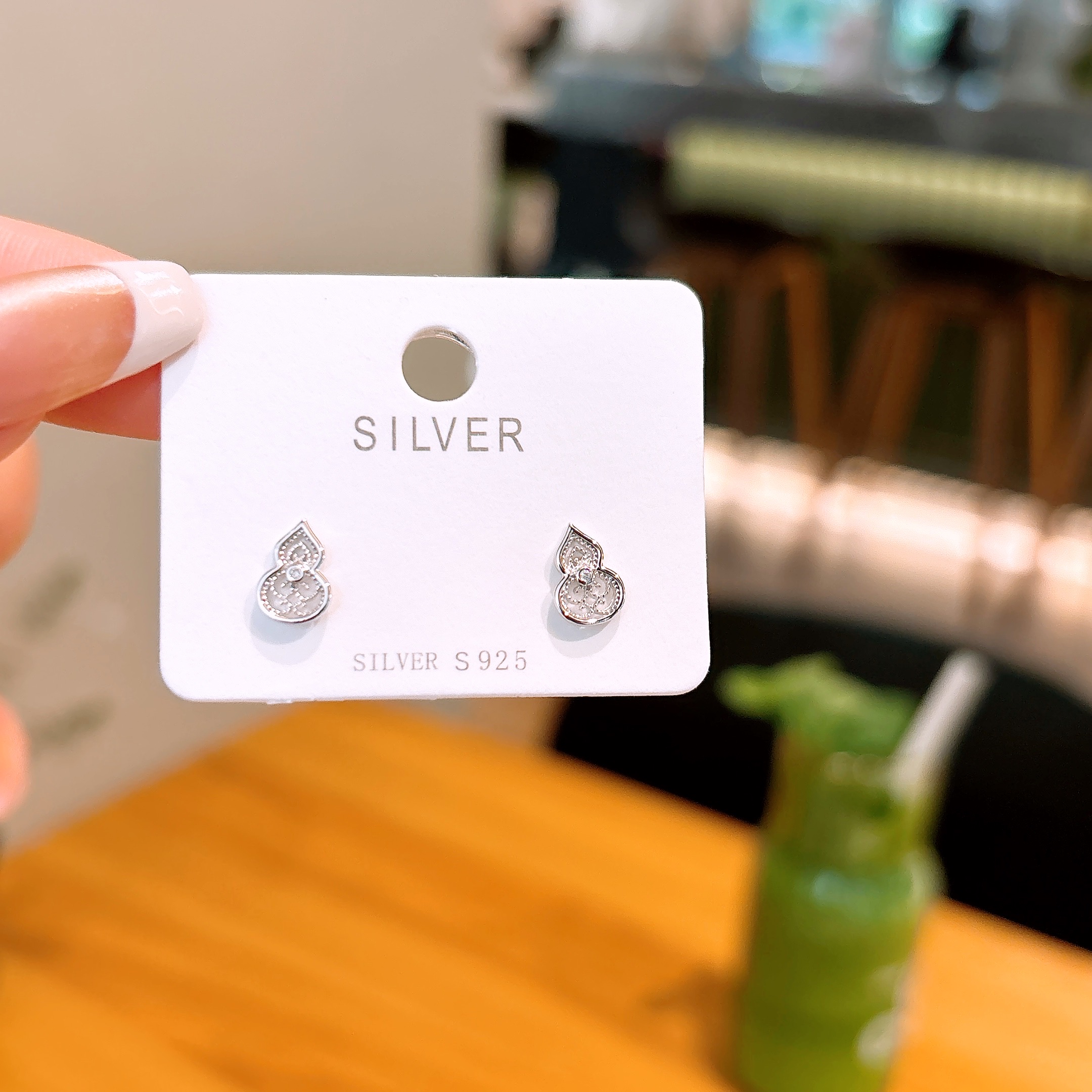 Solid Silver Earrings Sweet Everyday Wear Silver