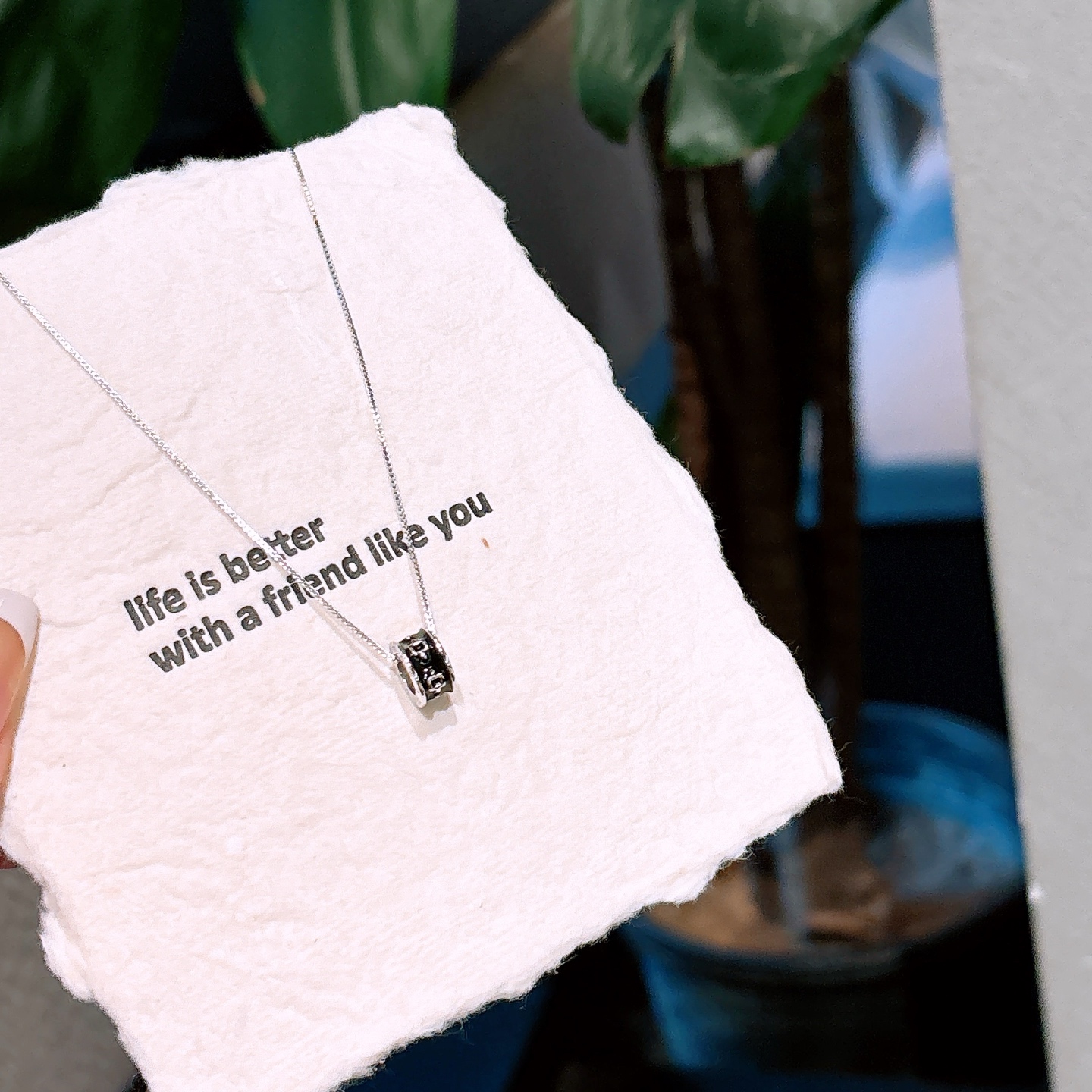 Allergiearmes Silber Kette Präzision Geschenk für sie Gold