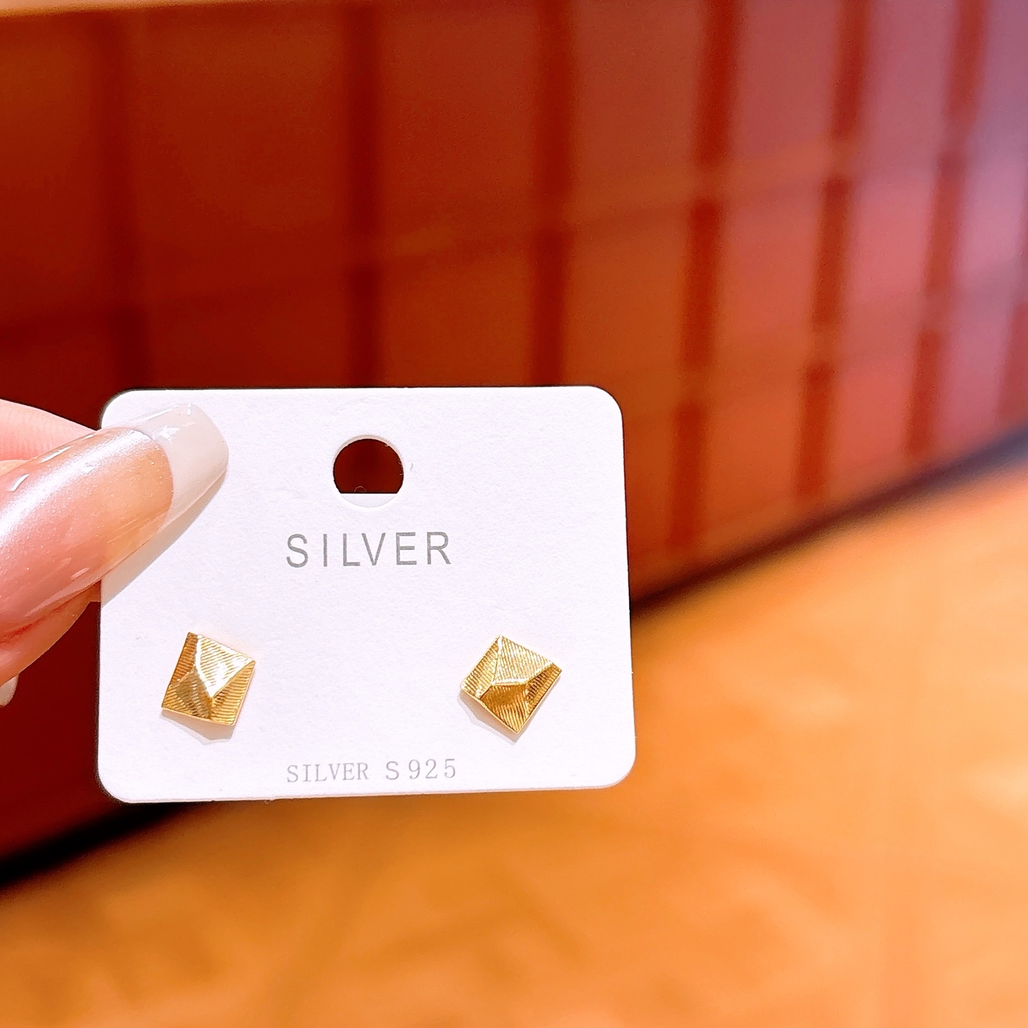 Solid Silver Earrings Ultra Minimal Bestie Gift Silver