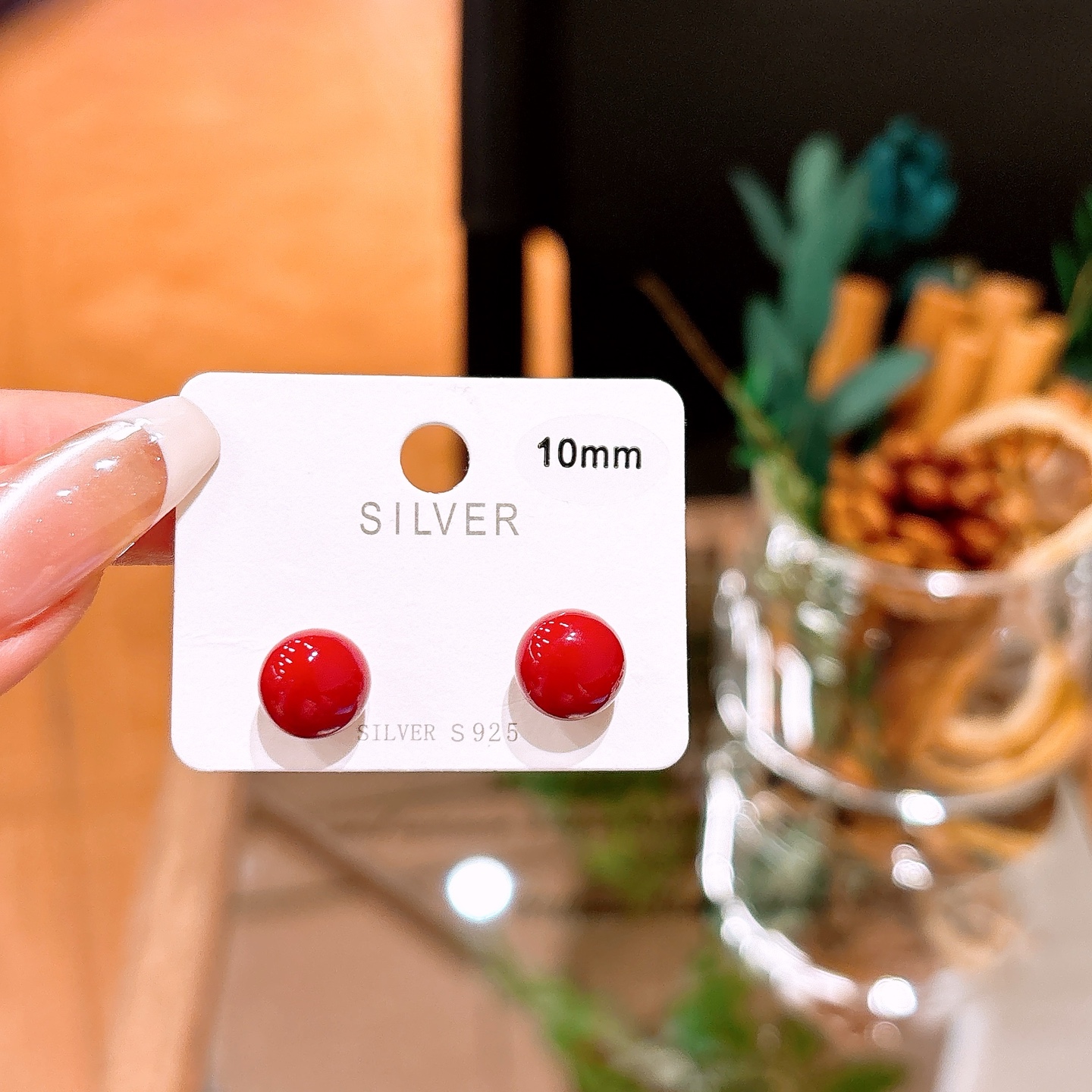 Fine Silver Earrings French Banquet Silver