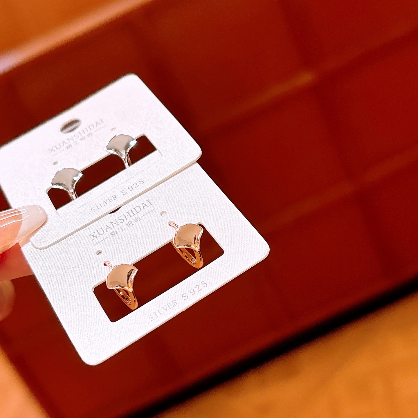 High Polish Silver Ear Cuffs Pure Workplace Gold