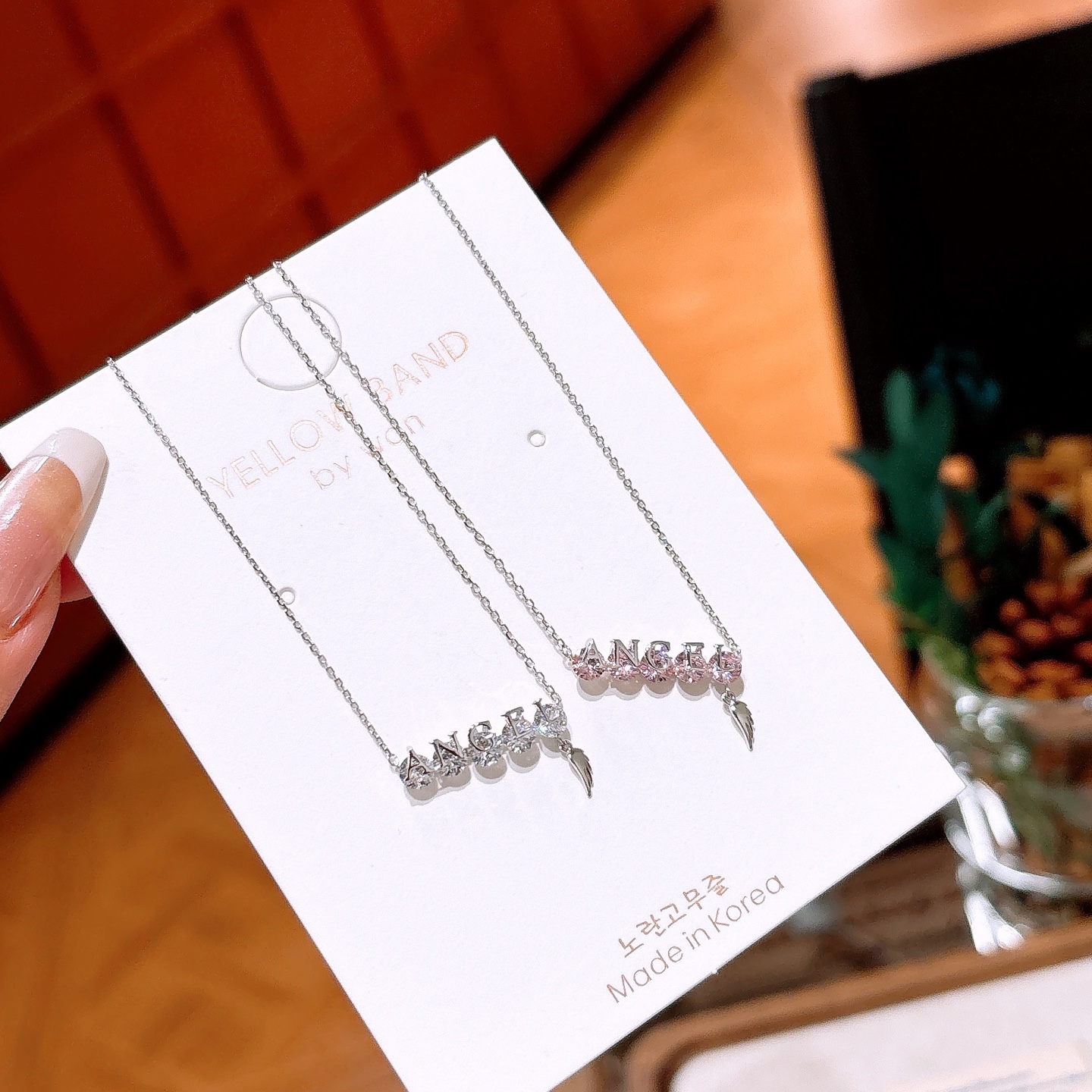 Fine Silver Necklace Delicate Father's Day Gold