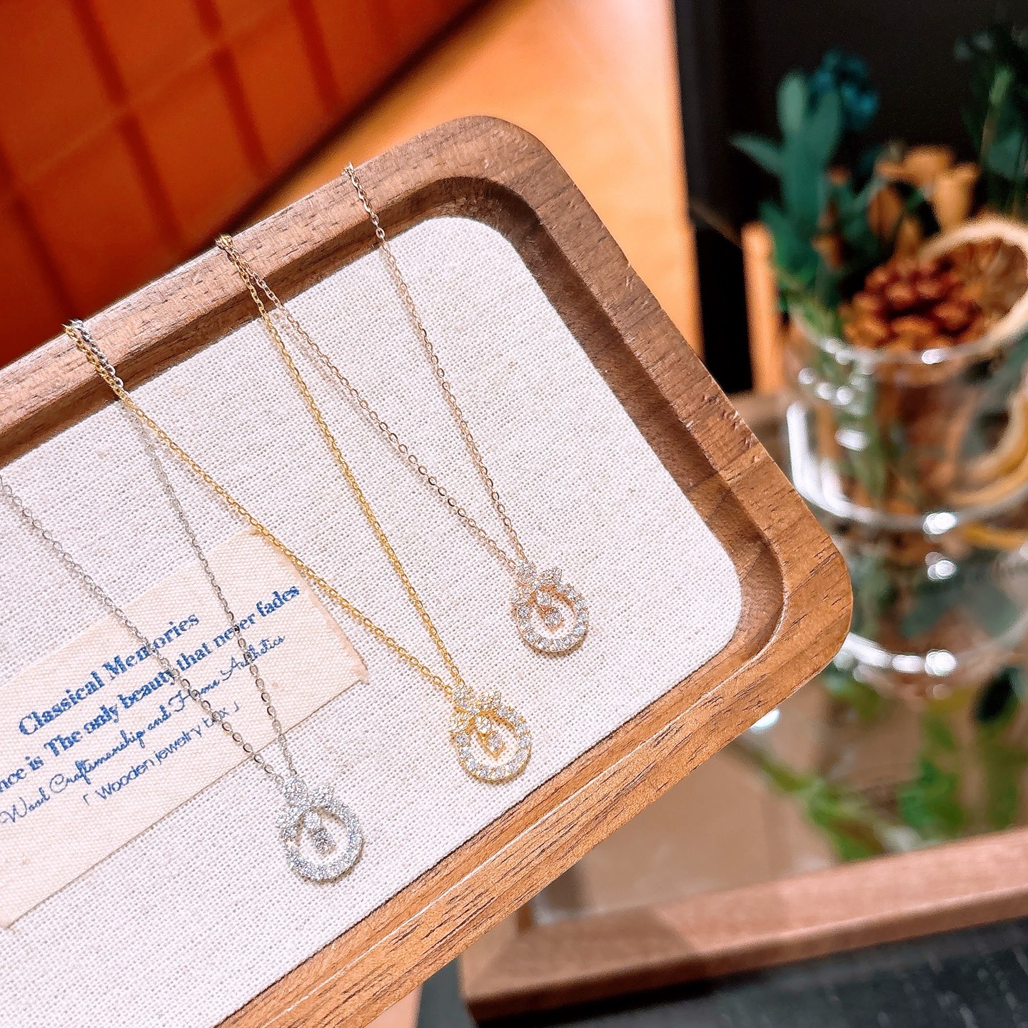 925 Silver Necklace Unique Housewarming Silver