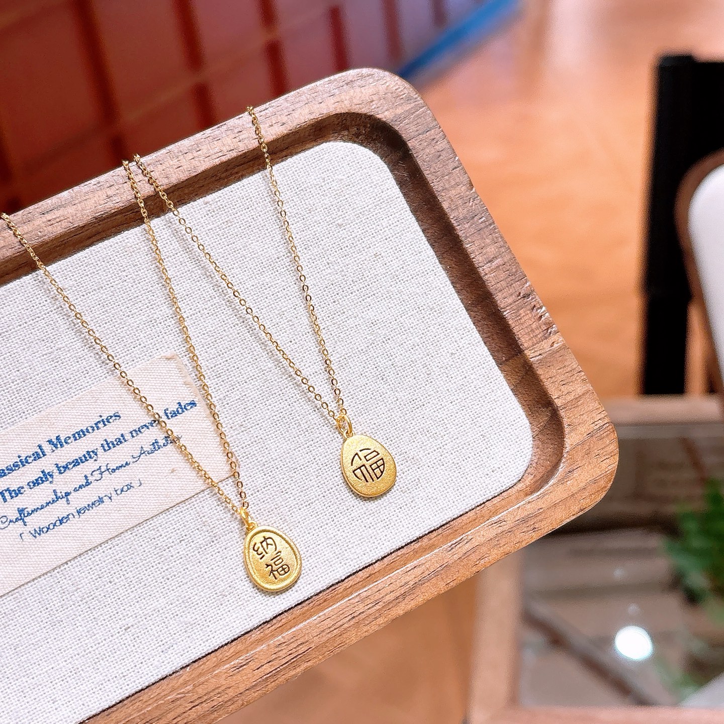 Nickel Free Silver Necklace Ethereal Valentine's Day Gold