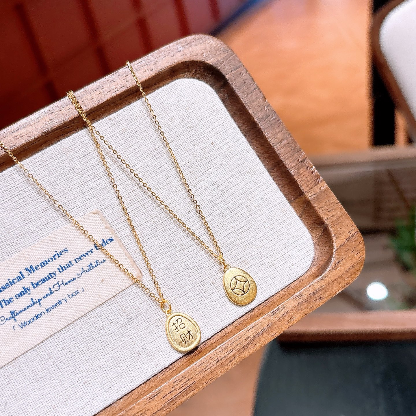 Low Allergy Silver Necklace Soft Father's Day Gold