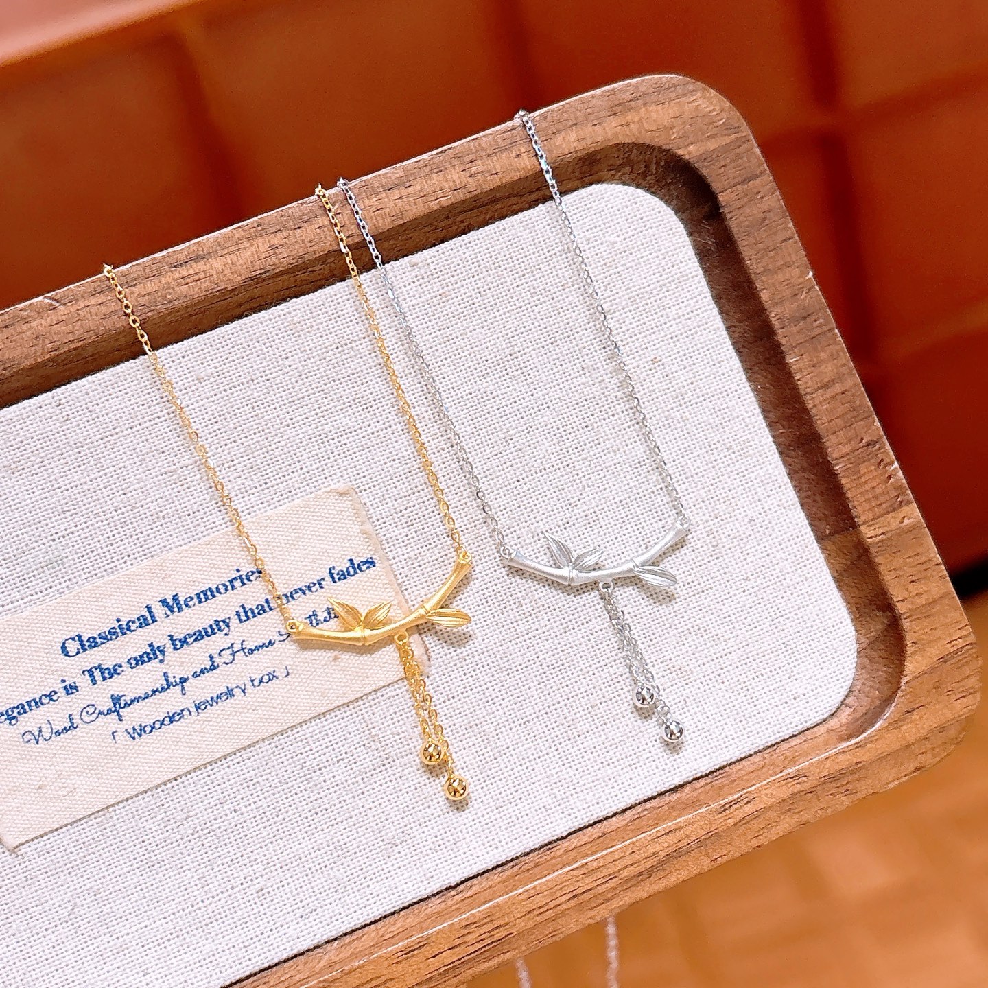 インスタ風ファインシルバーネックレスゴールド 年次パーティー