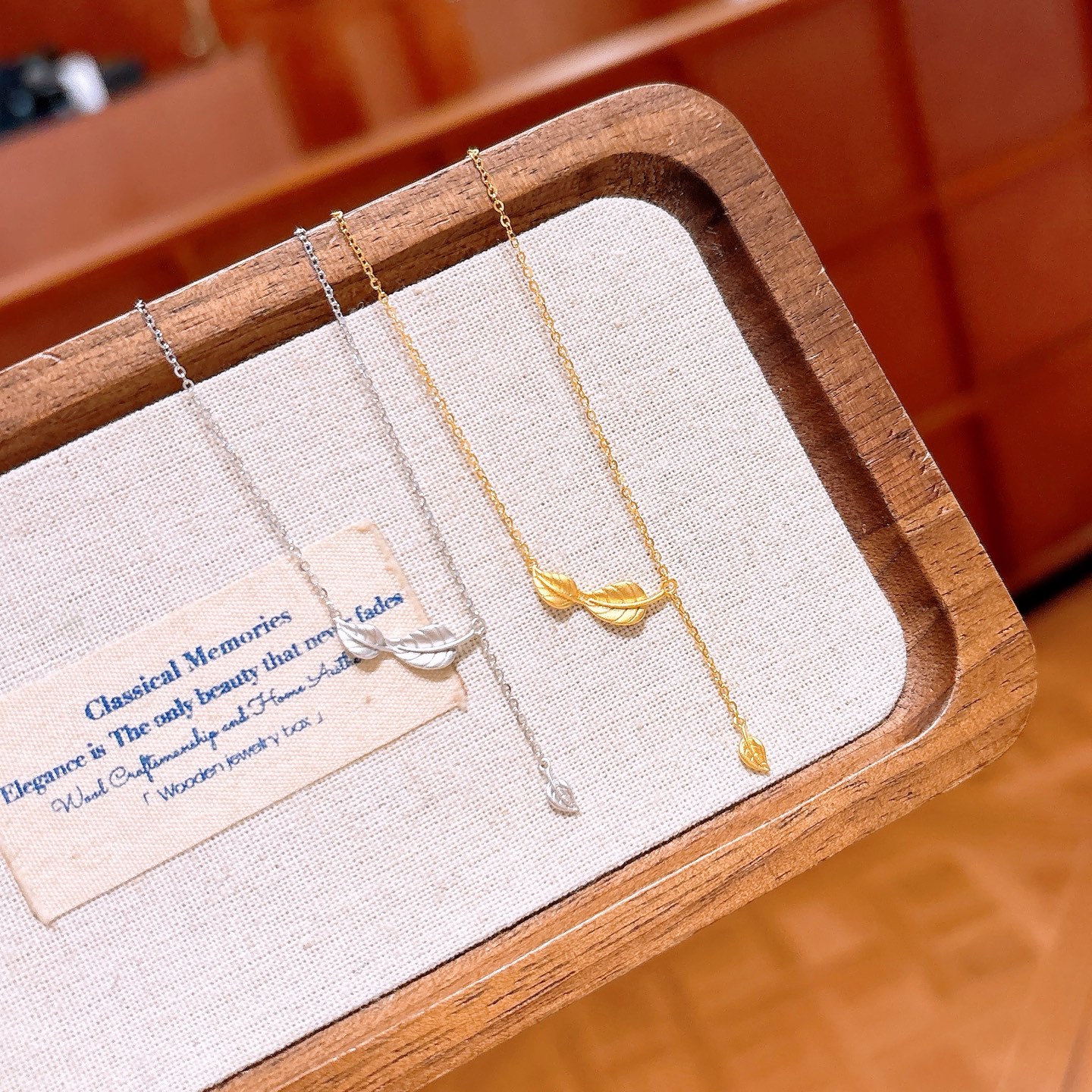 さわやか系925シルバーネックレスゴールド 告白