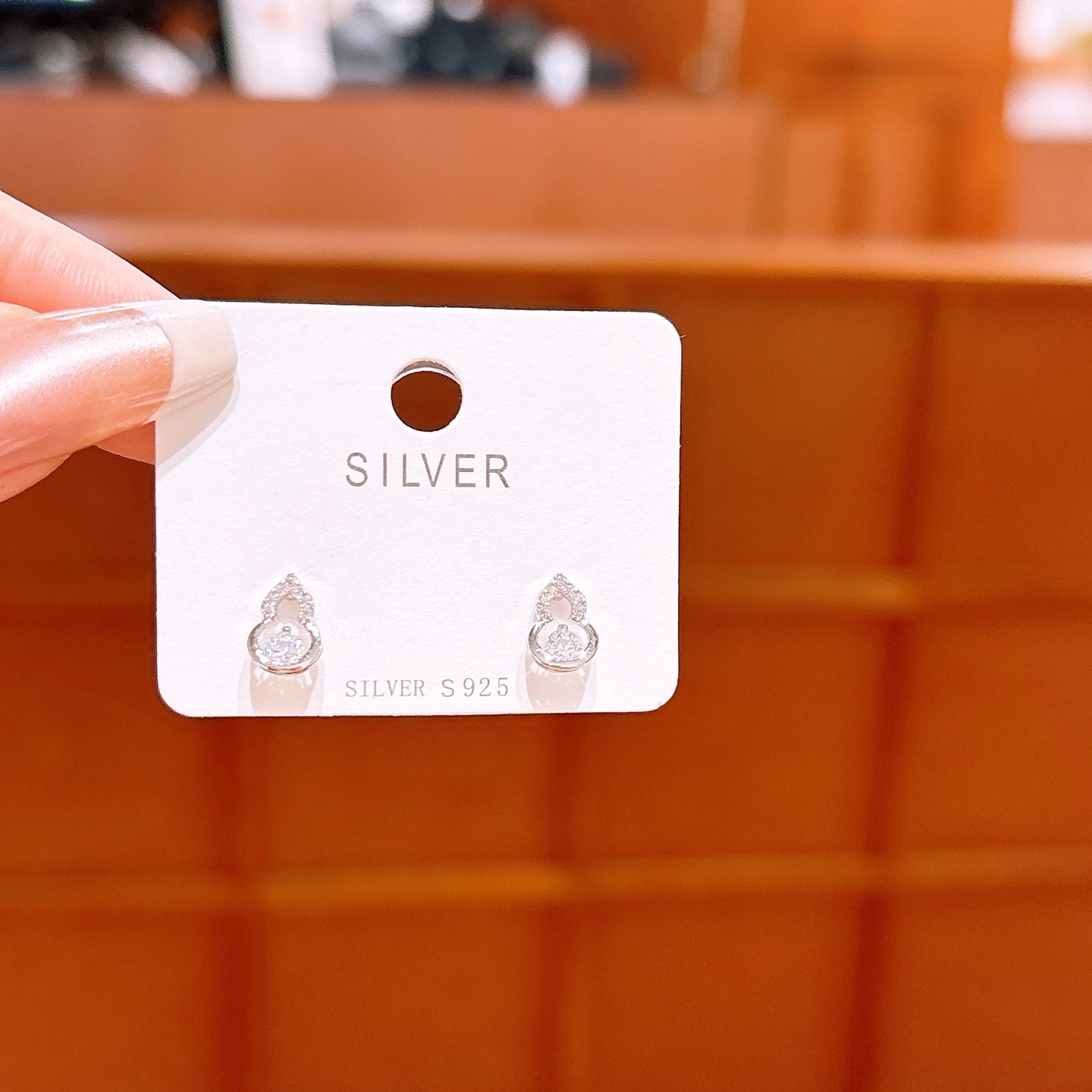 925 Silver Earrings Cute Travel Silver