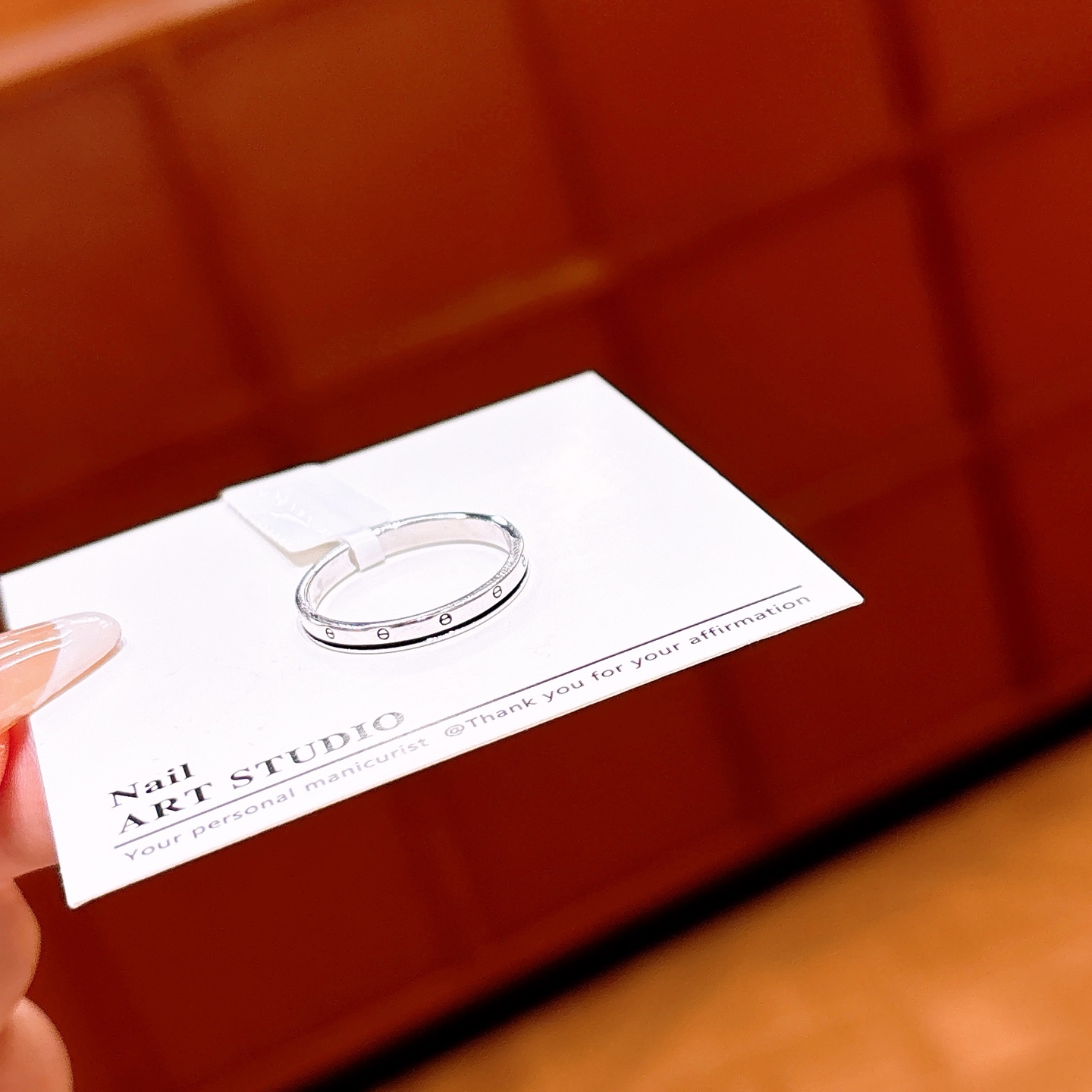 Nickel Free Silver Ring Fashion Teacher's Day Gold