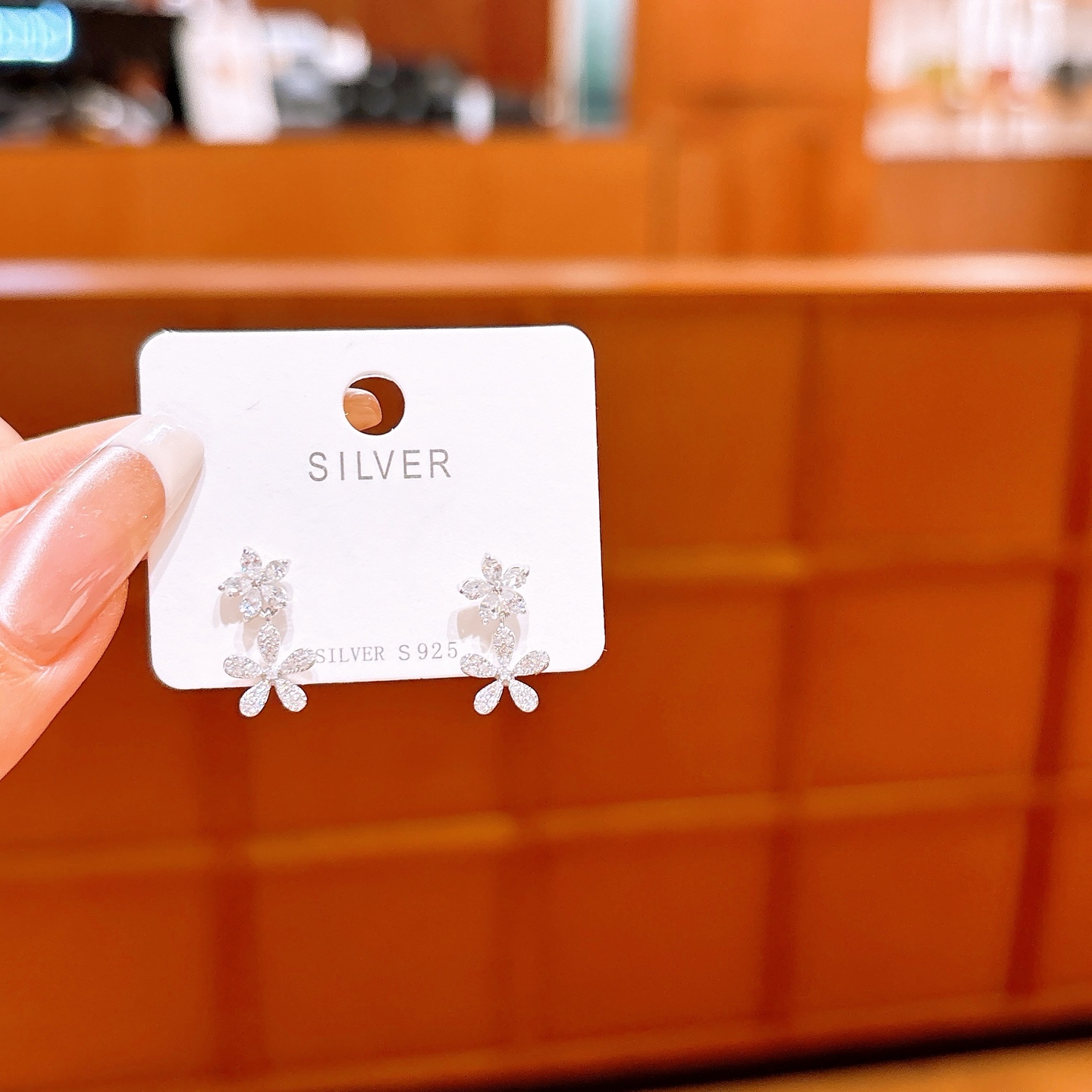 Hypoallergenic Silver Earrings Gentle Anniversary Gold