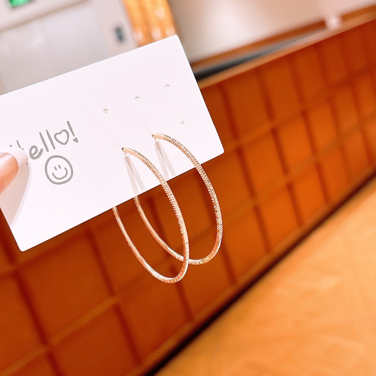 High Polish Silver Hoop Earrings Minimalist Self-love Silver