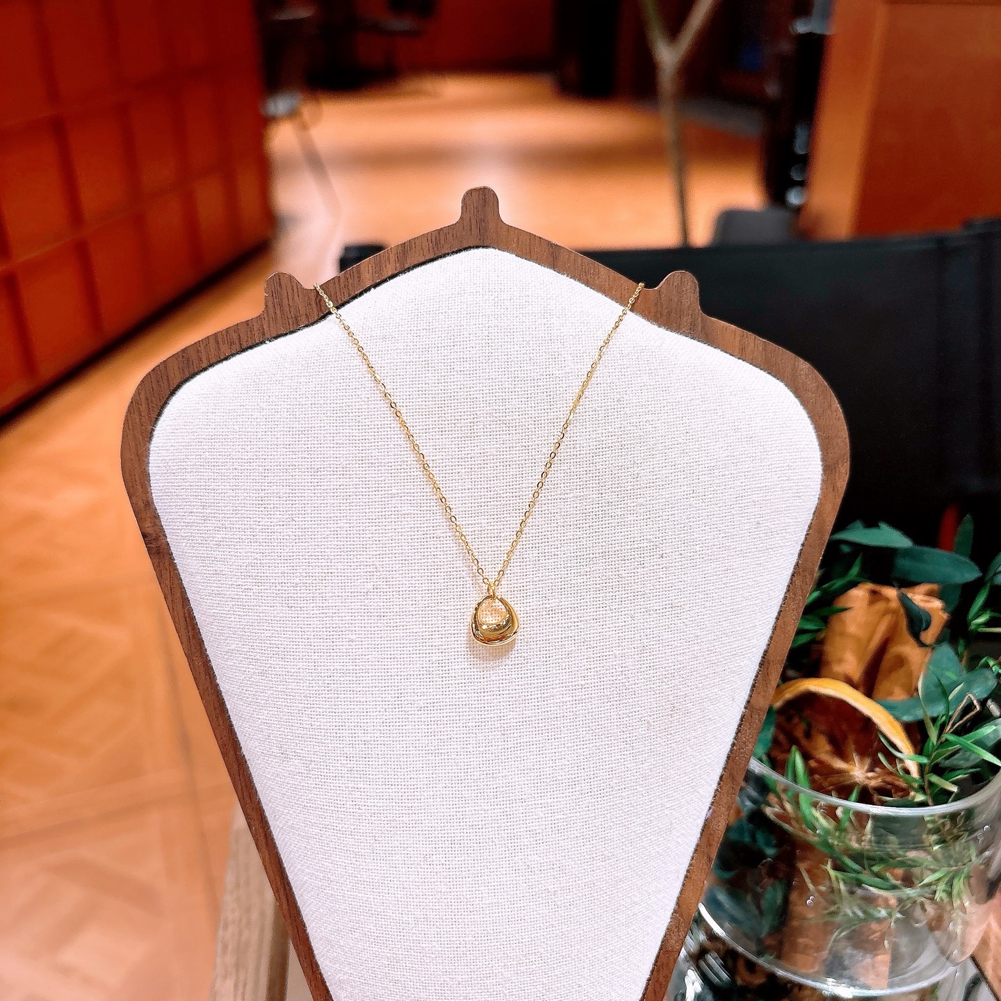 Solid Silver Necklace Lively Self-love Silver