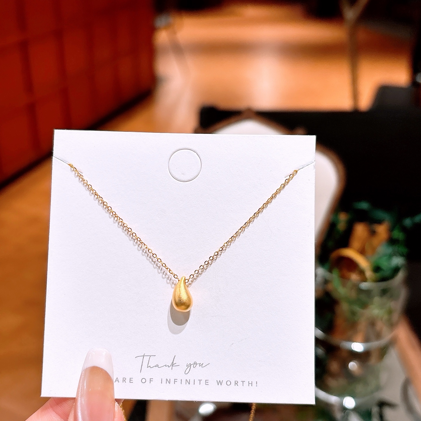 森ガール低アレルギー銀ネックレスシルバー デート