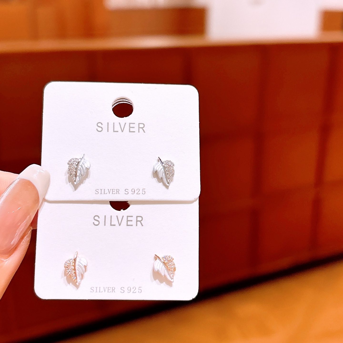 Nickel Free Silver Earrings Playful Valentine's Day Silver