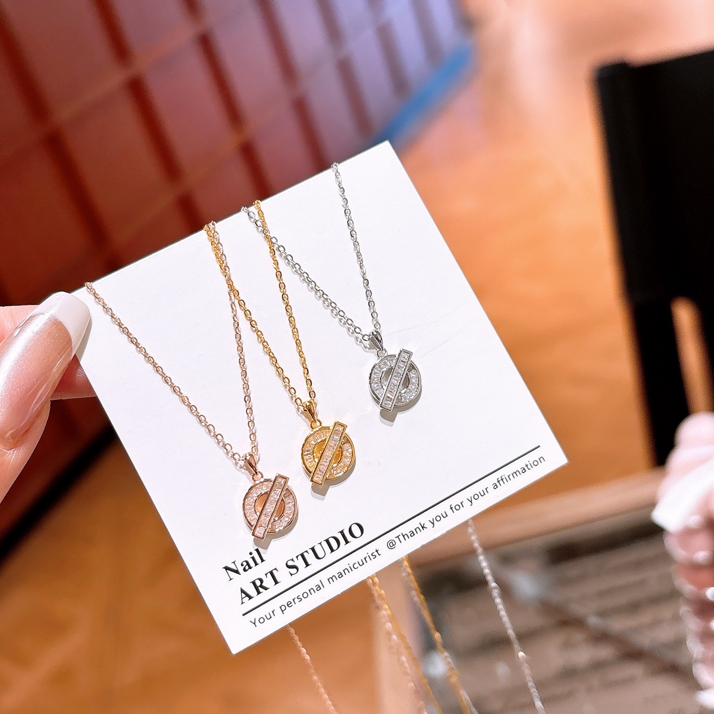 Nickelfreies Silber Kette Verspielt Frühlingsfest Silber