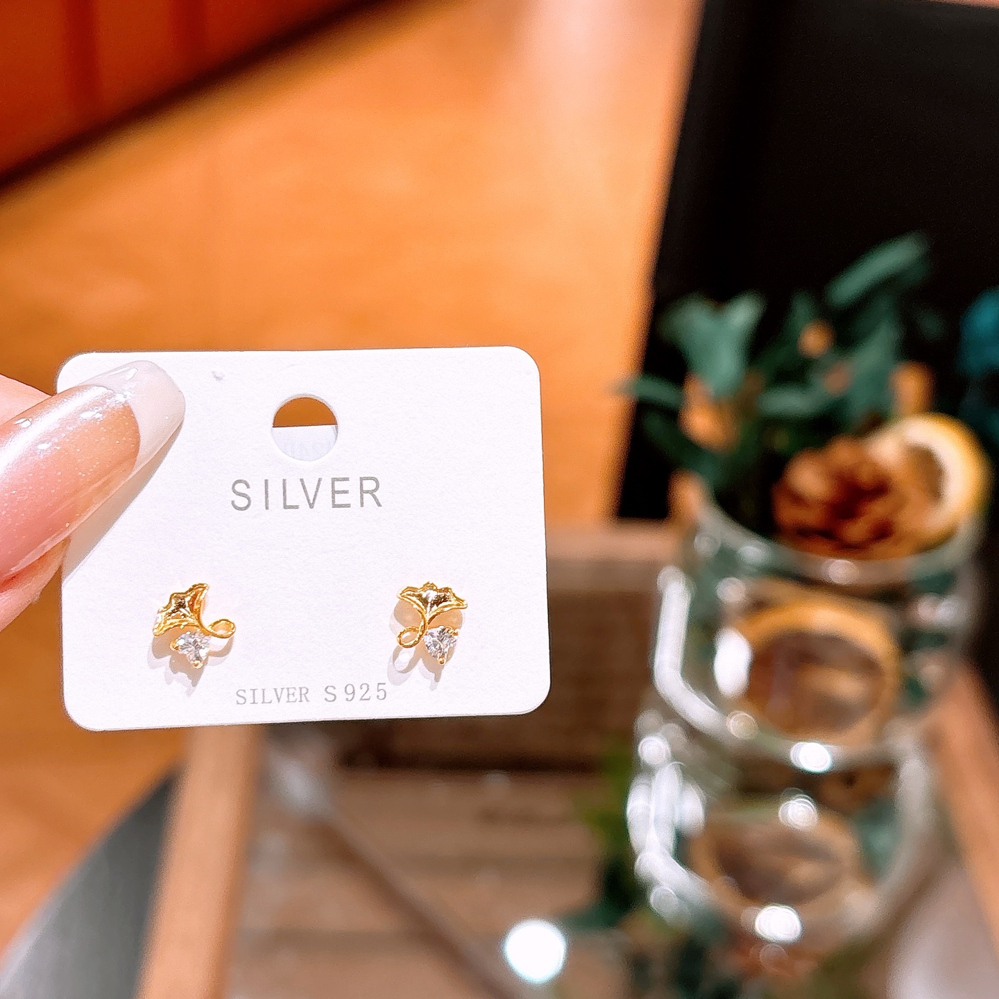 925 Silver Earrings Girly Self-love Silver