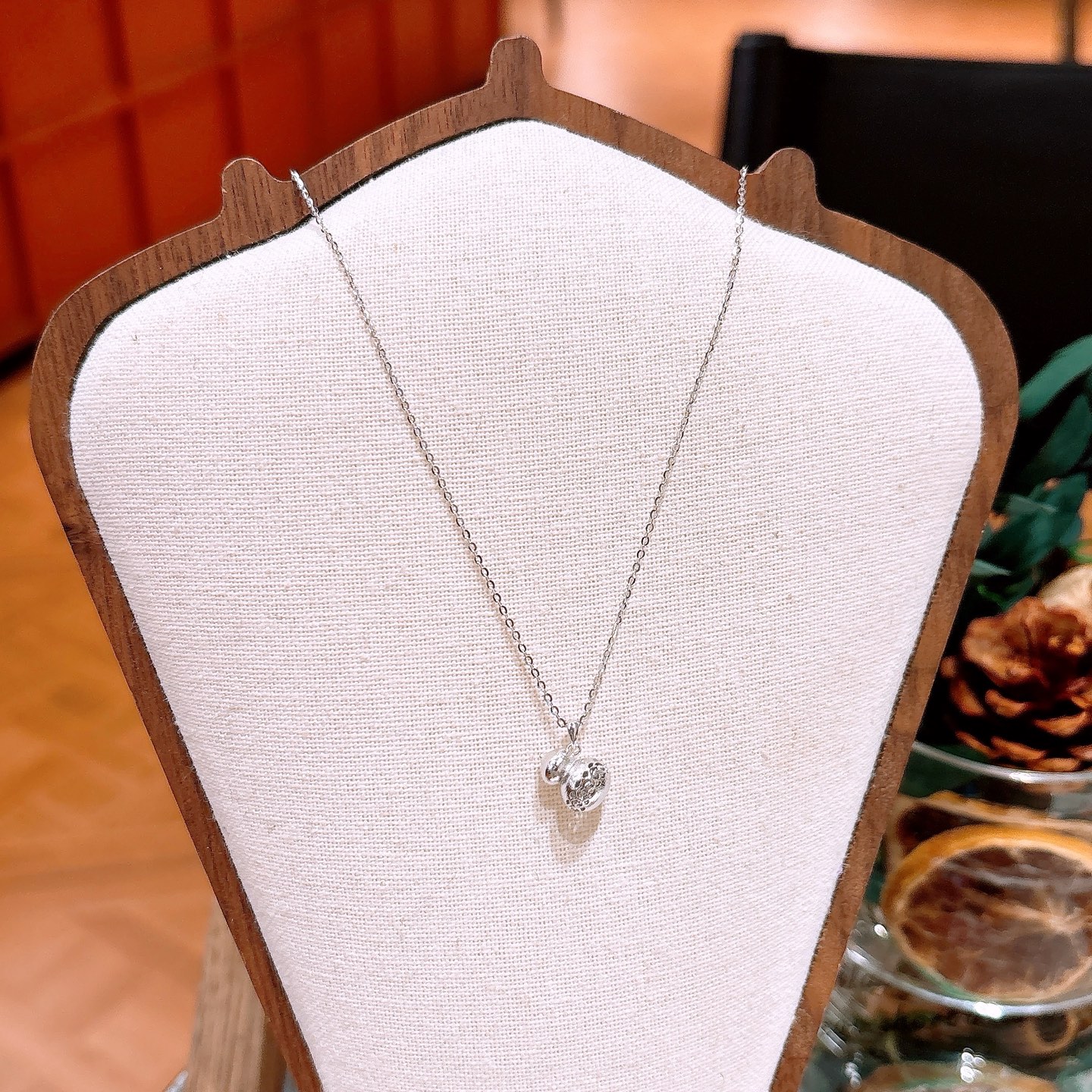 Nickel Free Silver Necklace Dainty Engagement Gold