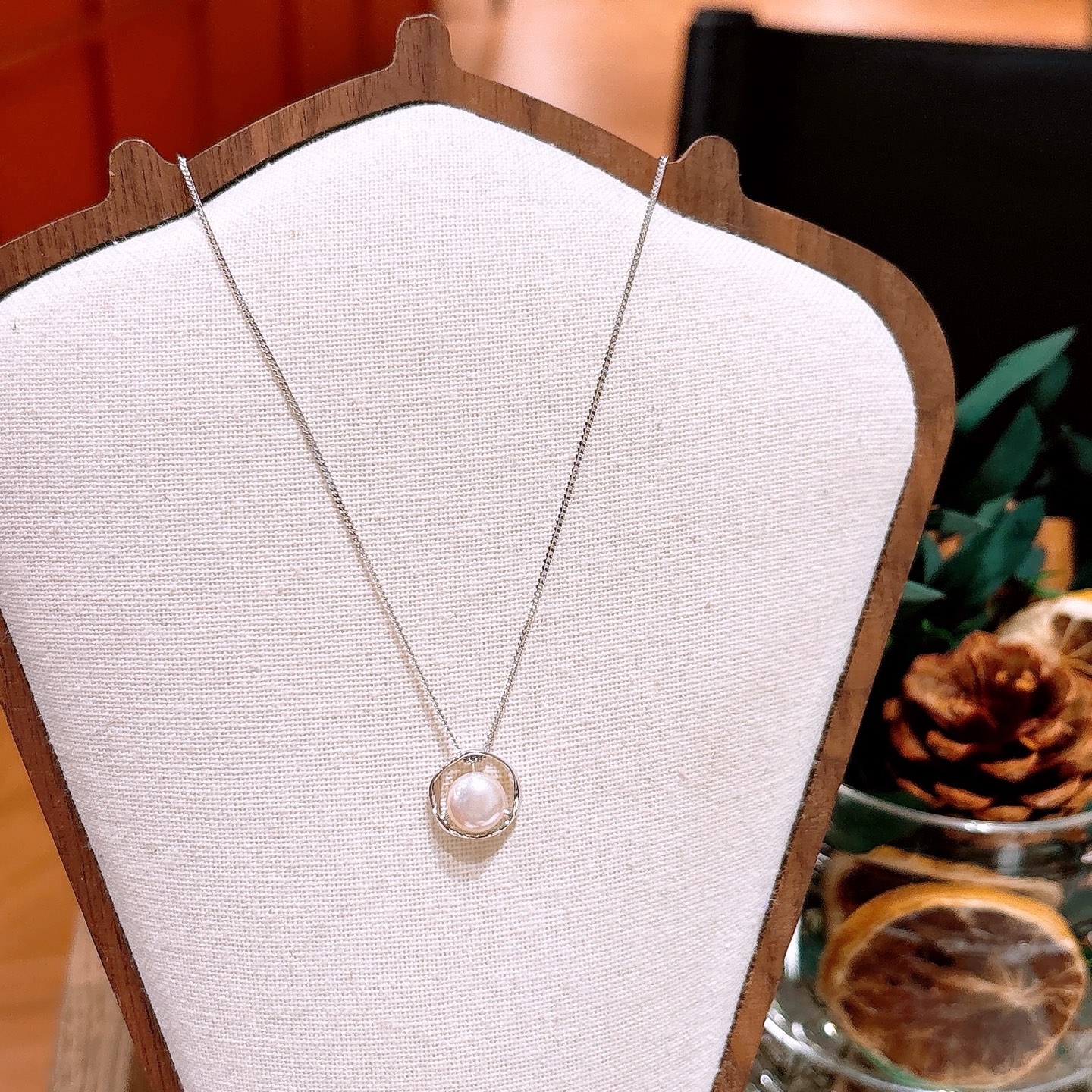 925 Silver Necklace Lively Christmas Silver