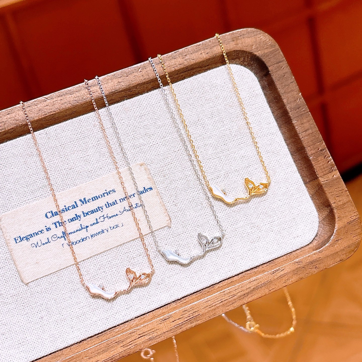 S925 Sterling Silver Necklace Lively Wedding Silver