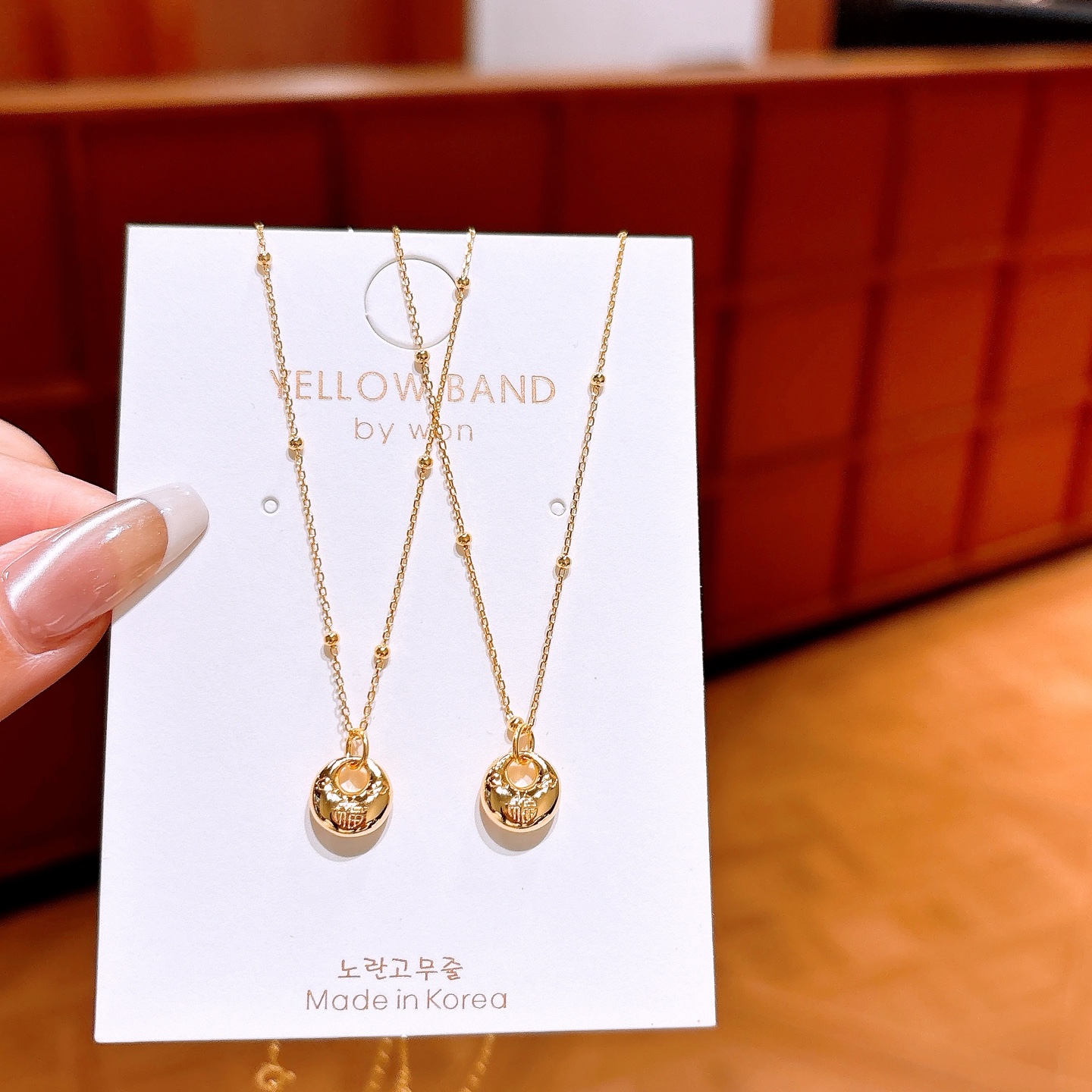 Nickel Free Silver Necklace Gentle Banquet Silver