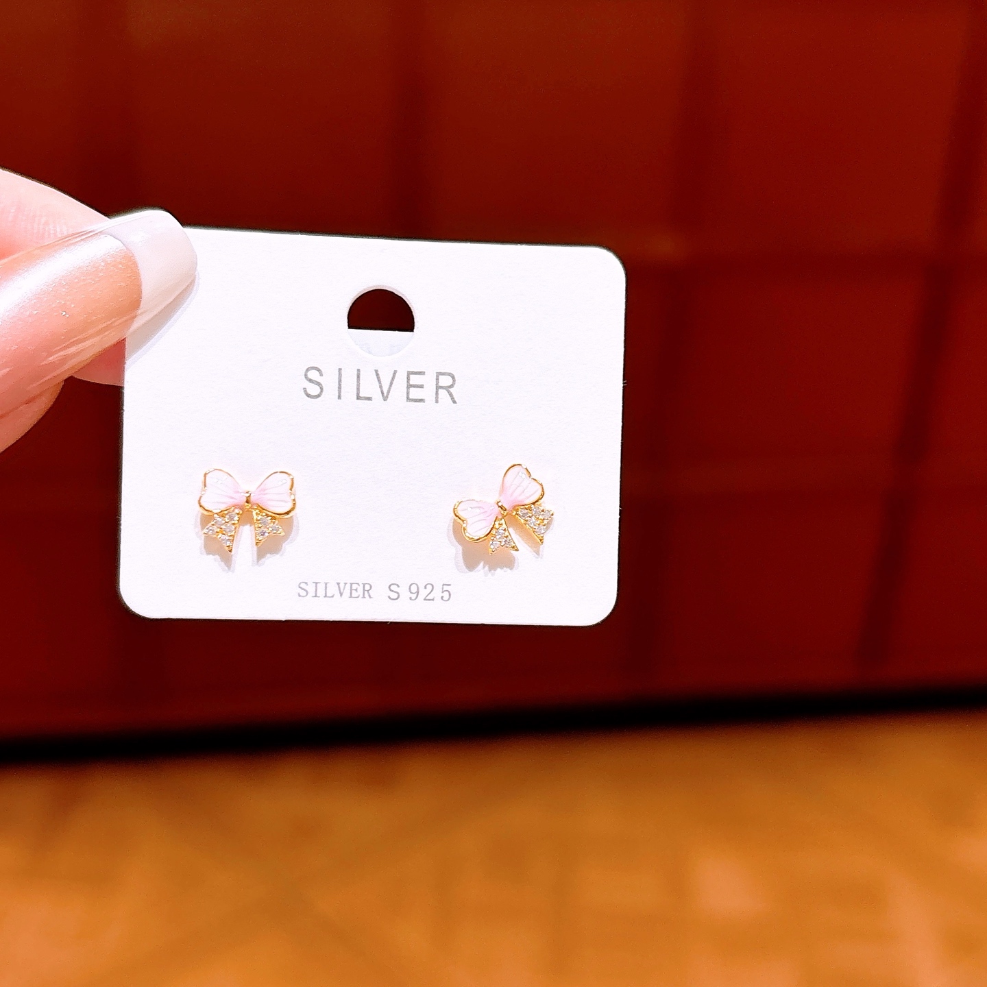 Hypoallergenic Silver Earrings Sweet & Cool Gift for Her Silver