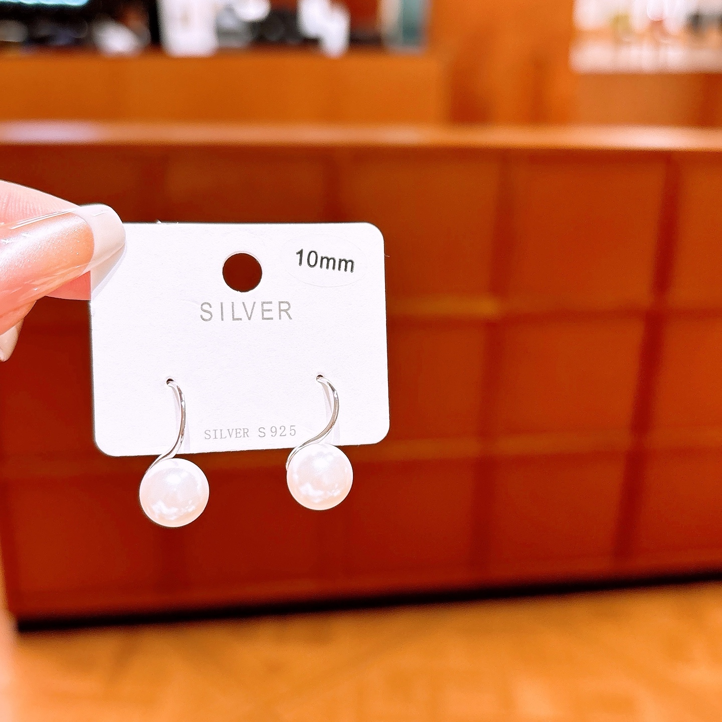 Fine Silver Drop & Thread Earrings Fashion Travel Silver