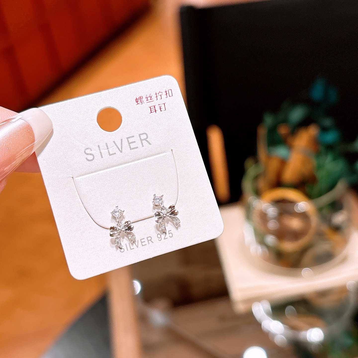 Low Allergy Silver Screw-back Studs Girly Proposal Gold