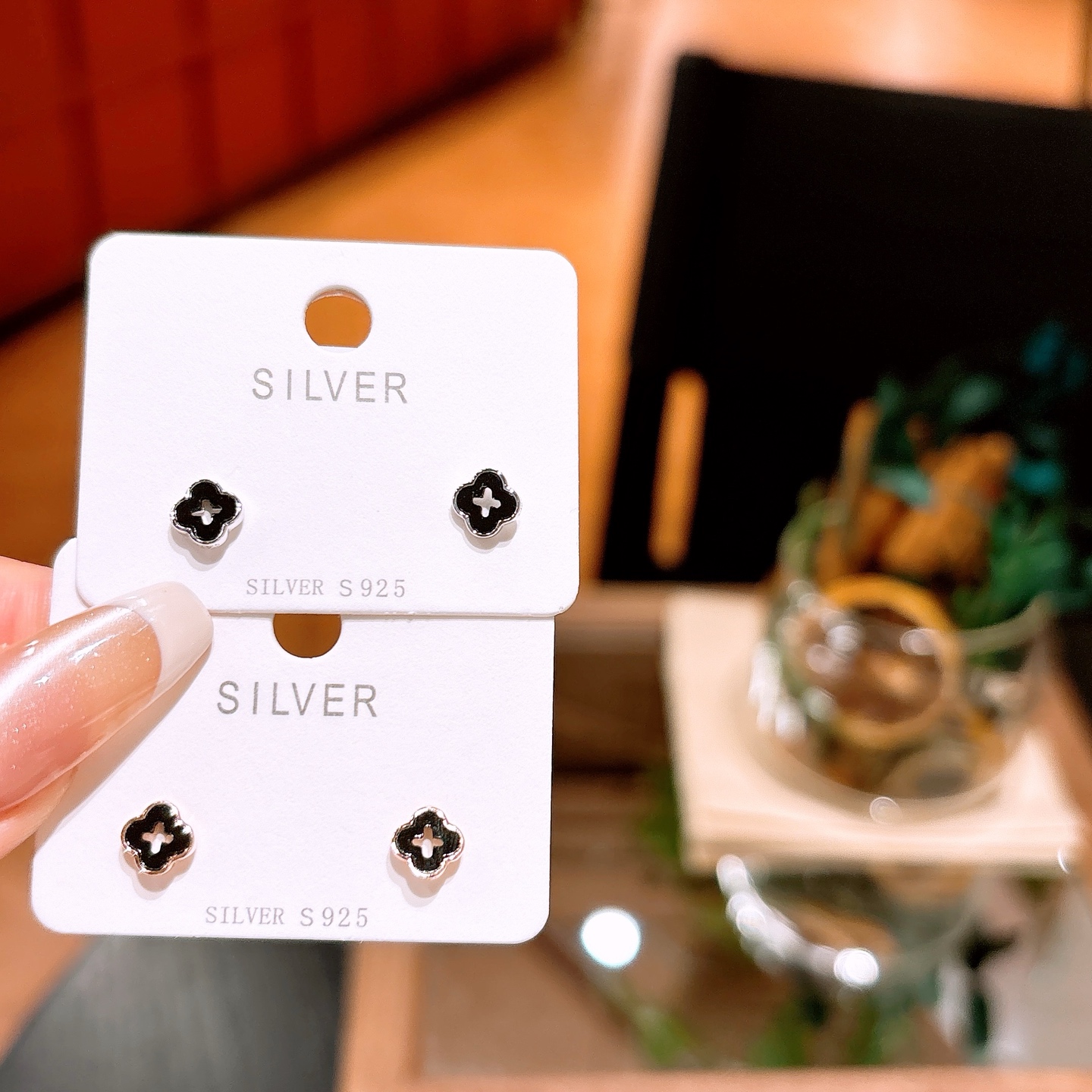 Nickel Free Silver Earrings Soft Housewarming Silver