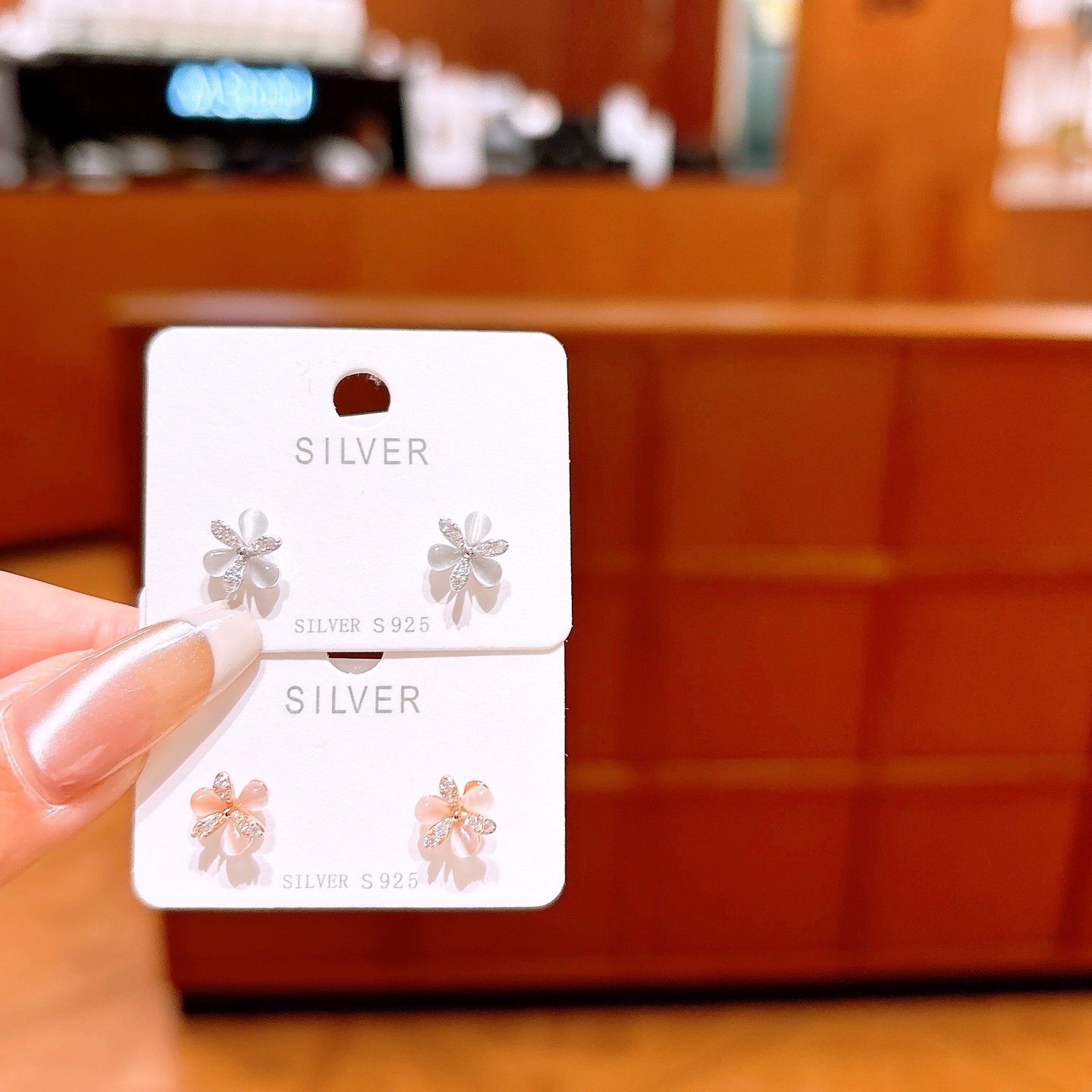 Nickel Free Silver Earrings Precision Christmas Gold