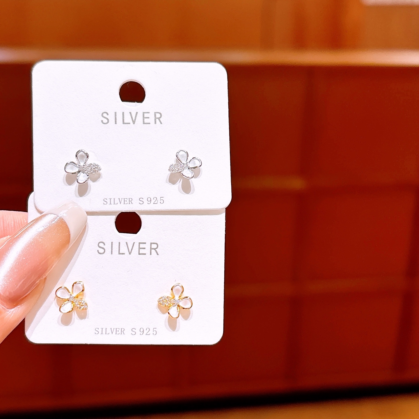 Solid Silver Earrings Fresh Wedding Favor Silver