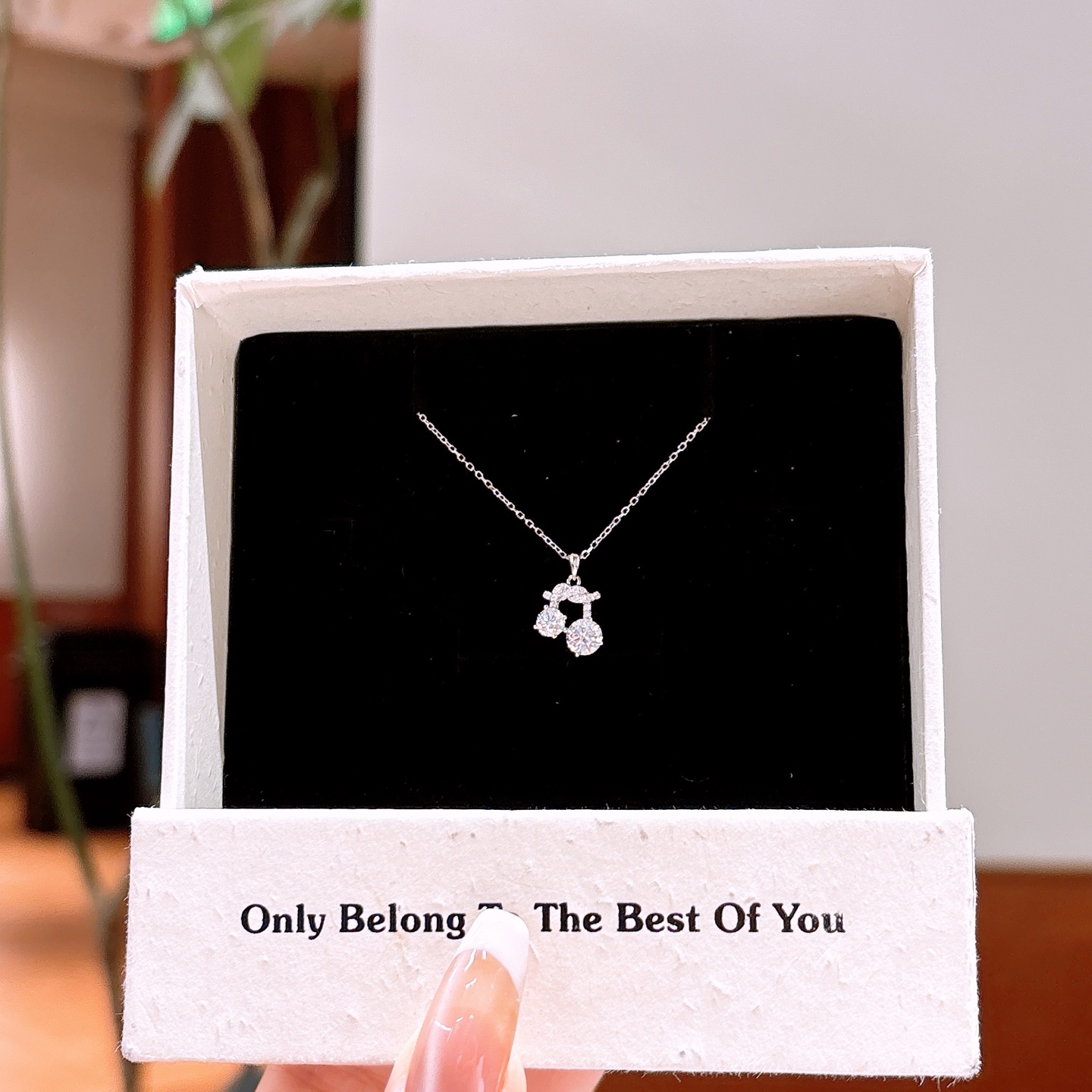 Hypoallergenic Silver Necklace Sweet & Cool Christmas Gold