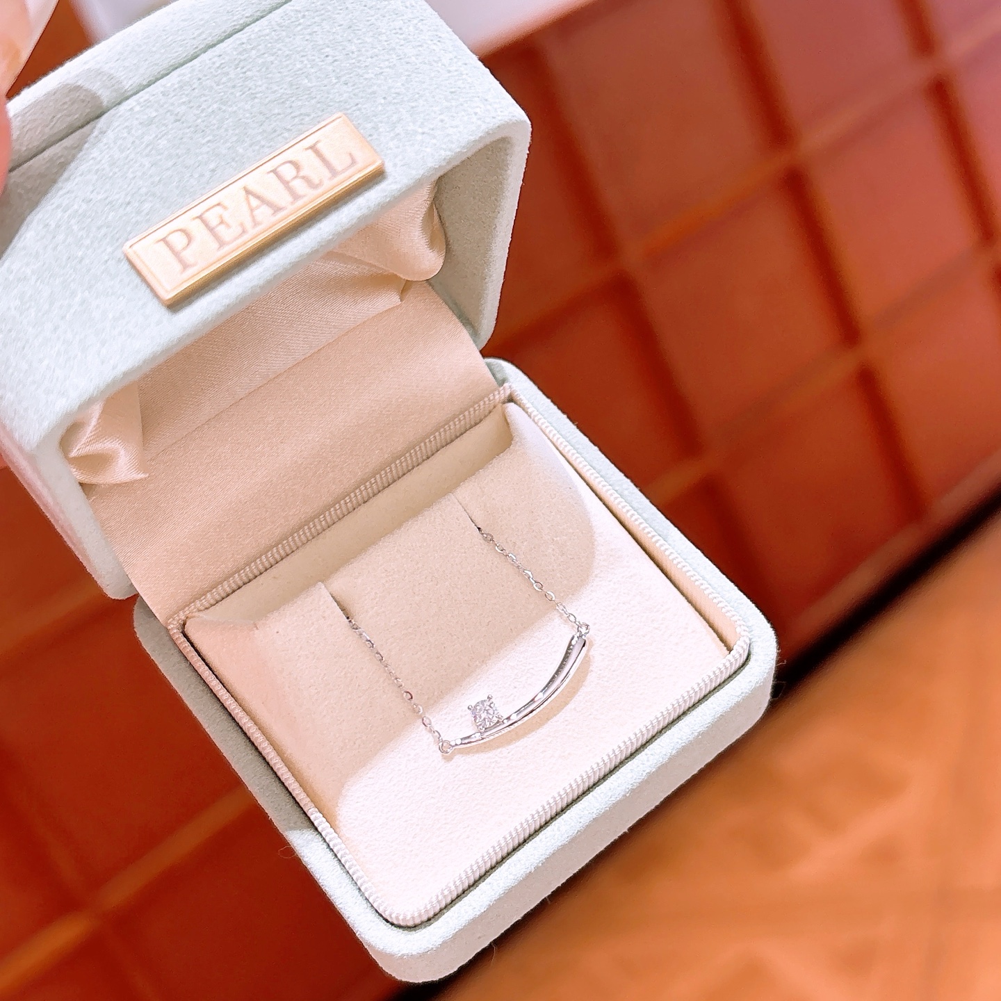 Low Allergy Silver Necklace Dainty Christmas Silver