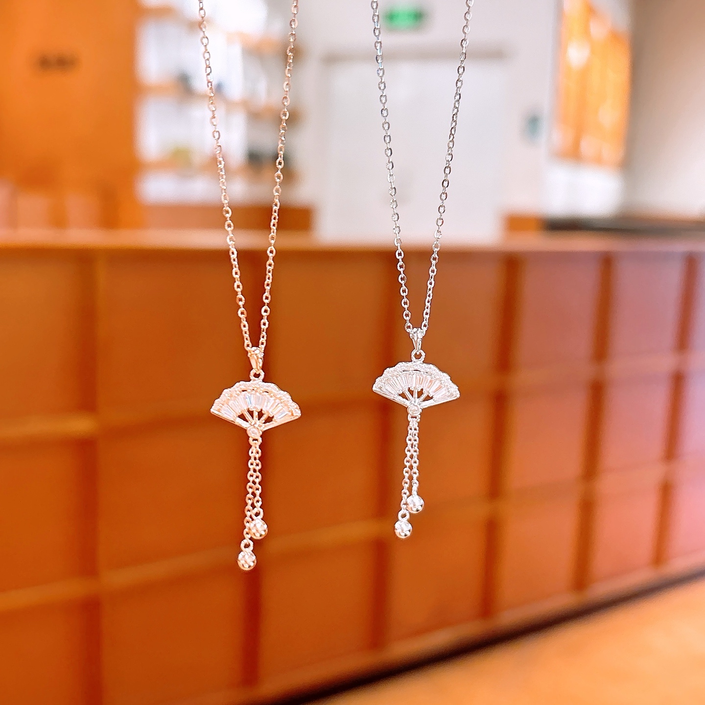 Hypoallergenic Silver Necklace Ins Style Workplace Silver