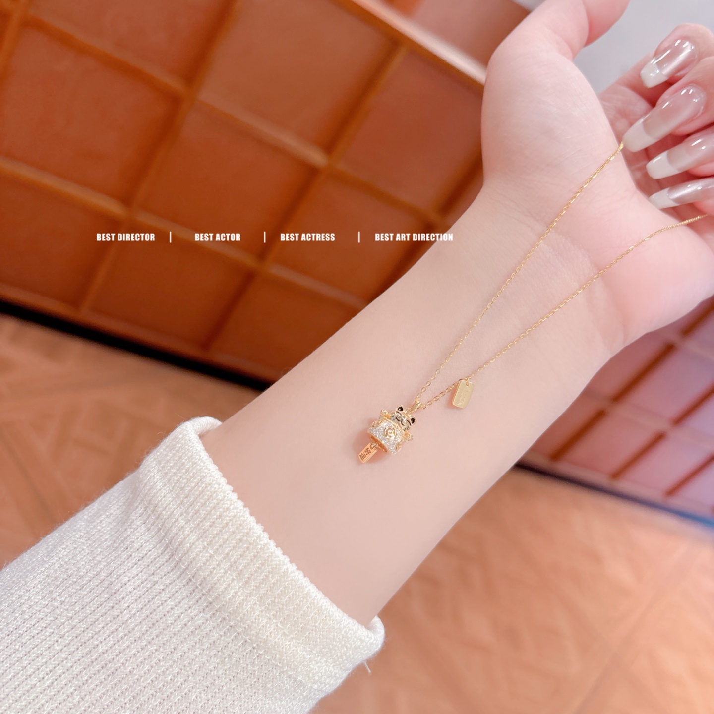 Solid Silver Necklace Soft Workplace Silver