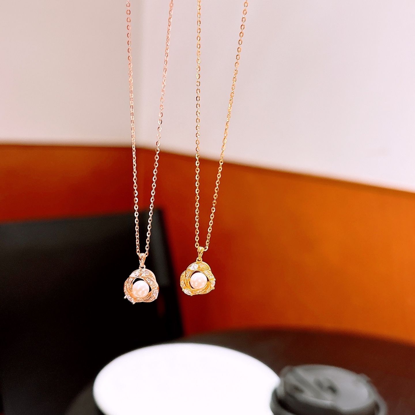 シック高品質シルバーネックレスゴールド 先生の日