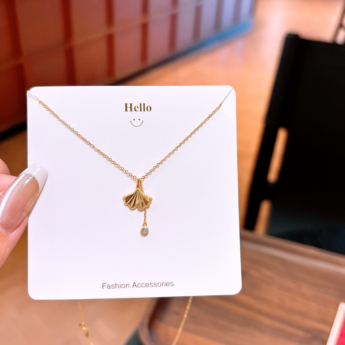 可愛いファインシルバーネックレスゴールド 旅行