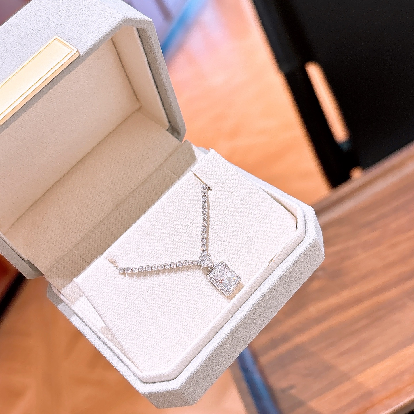 S925 Sterling Silver Necklace Intellectual Engagement Silver