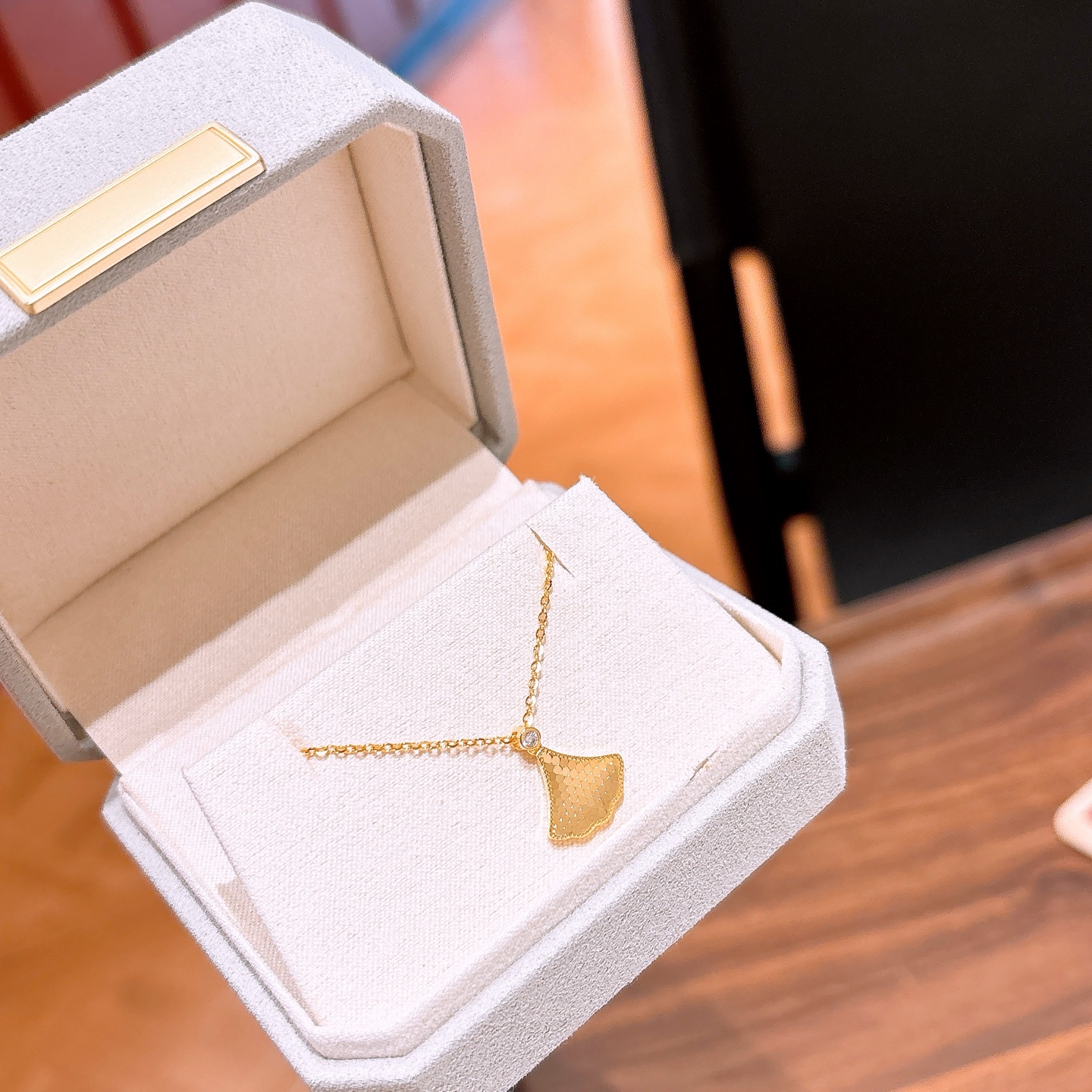 Solid Silver Necklace Dainty Anniversary Gold