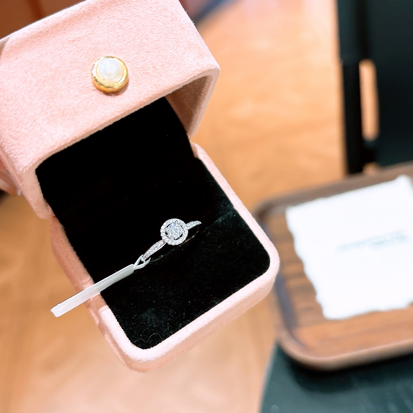 Hypoallergenic Silver Ring Cute Wedding Favor Gold