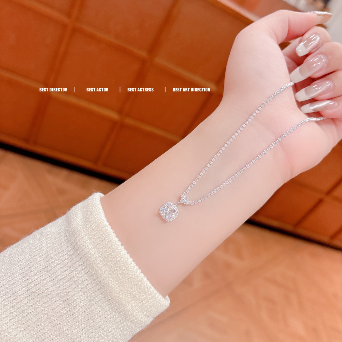 Fine Silver Necklace Intellectual Self-love Silver