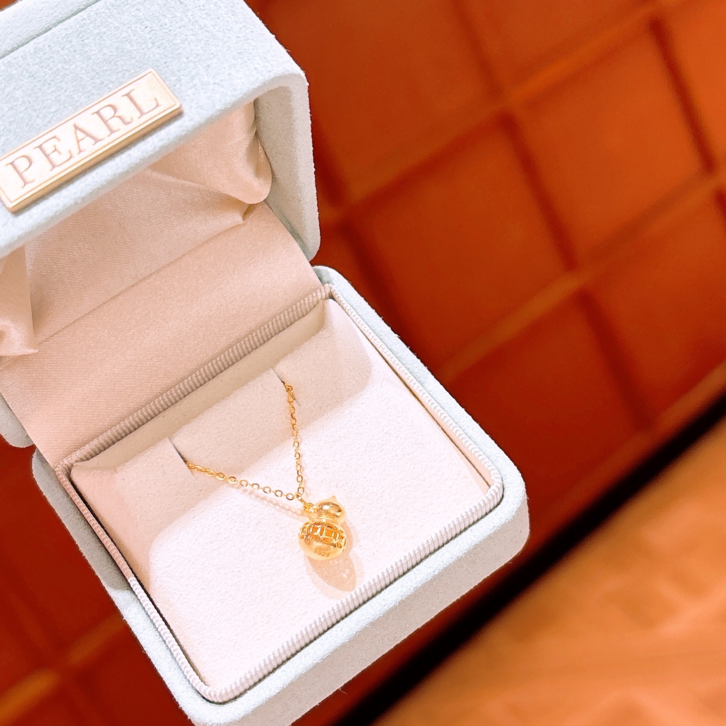 Low Allergy Silver Necklace Ins Style Father's Day Gold