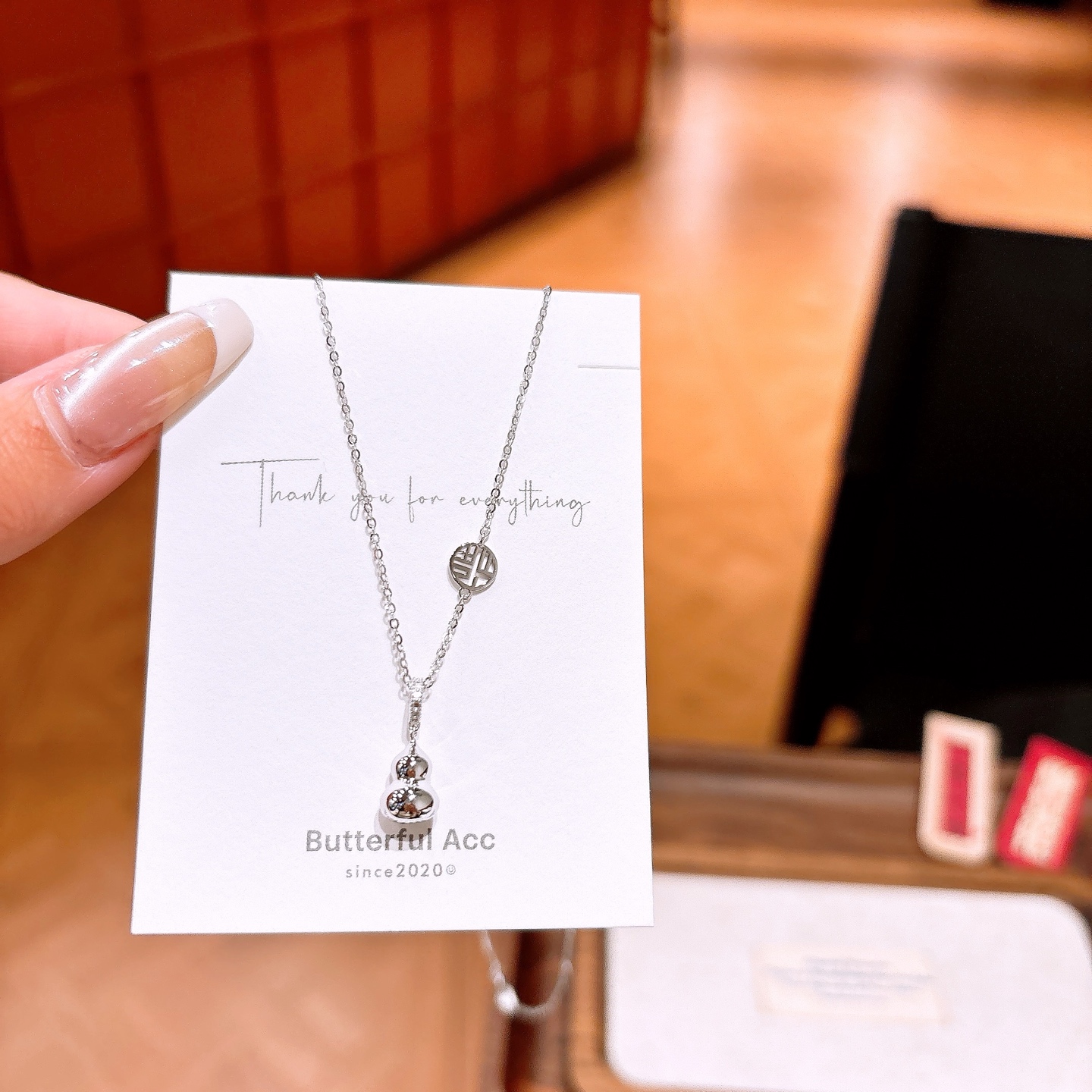 Massivsilber Kette Vintage Frühlingsfest Gold