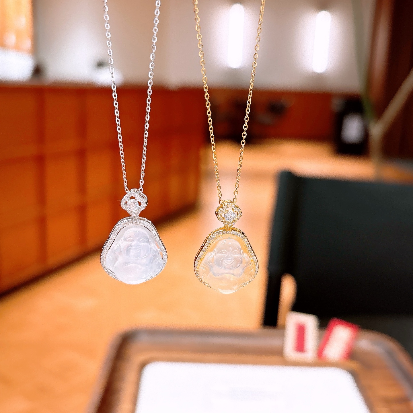 Low Allergy Silver Necklace Forest Office Silver