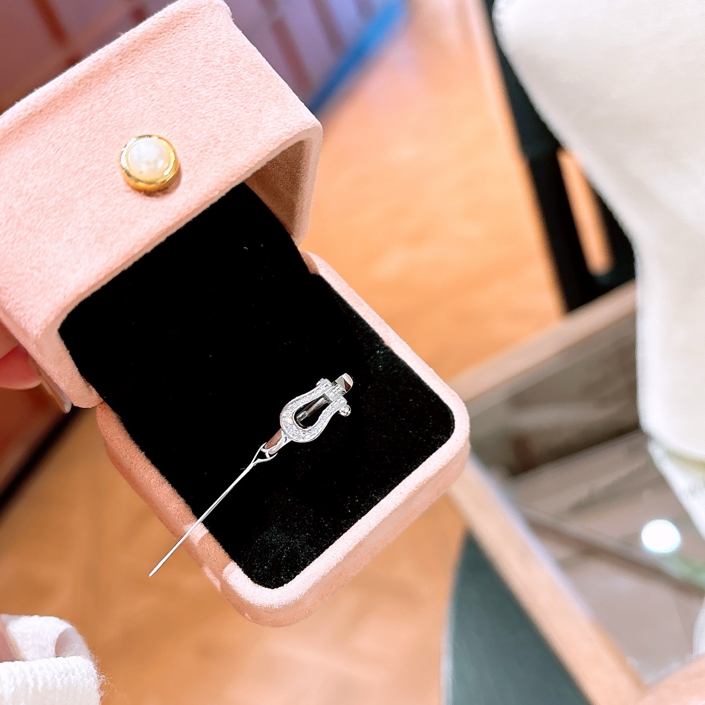 Low Allergy Silver Ring Ins Style Annual Party Silver