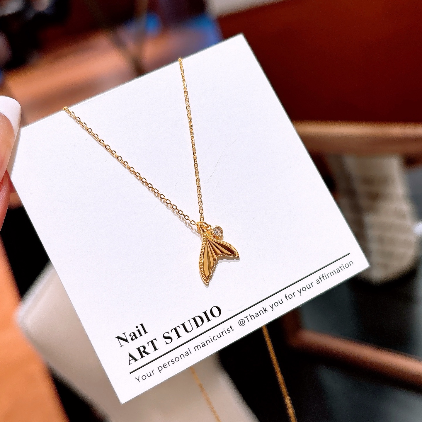 High Polish Silver Necklace Ins Style Date Night Silver