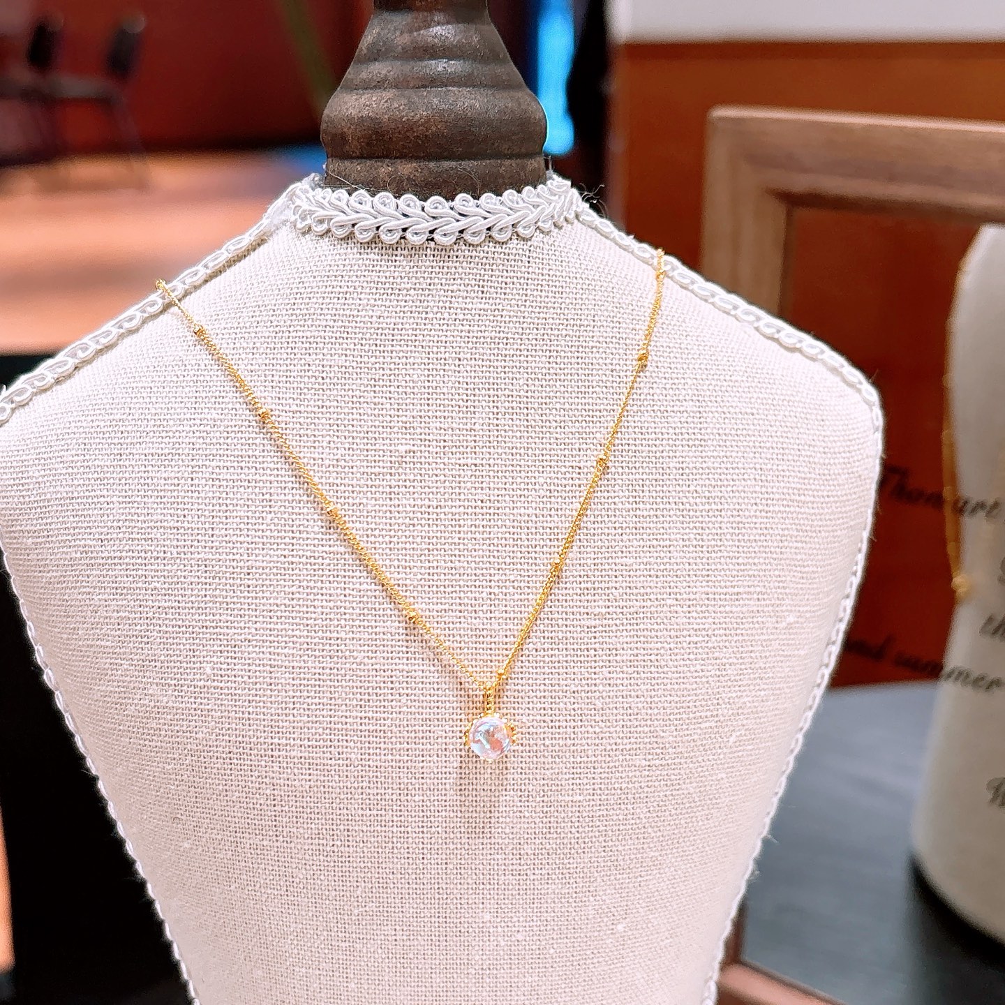 Hypoallergenic Silver Necklace Cute Workplace Gold